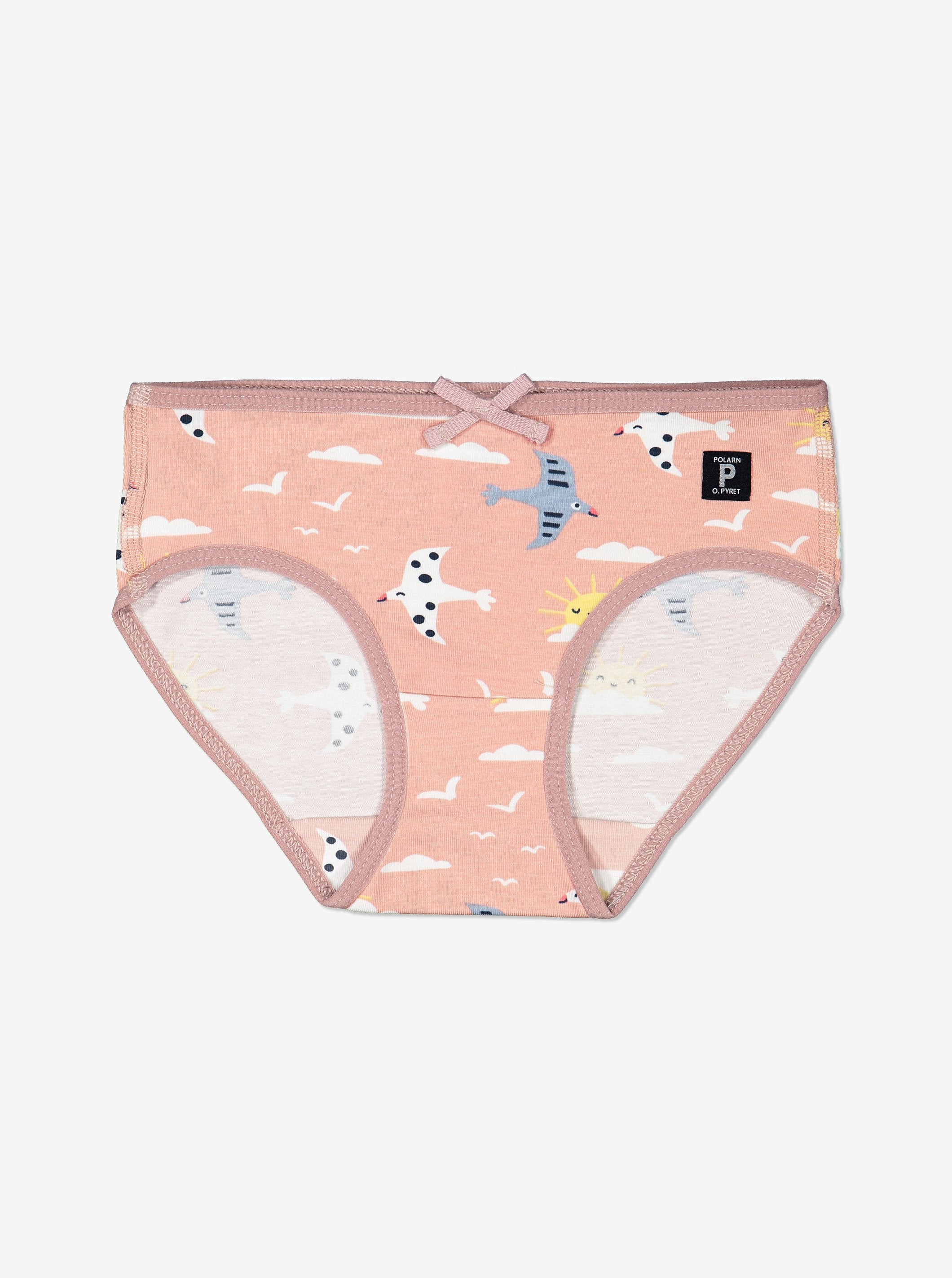 Seagull Print Girls Briefs