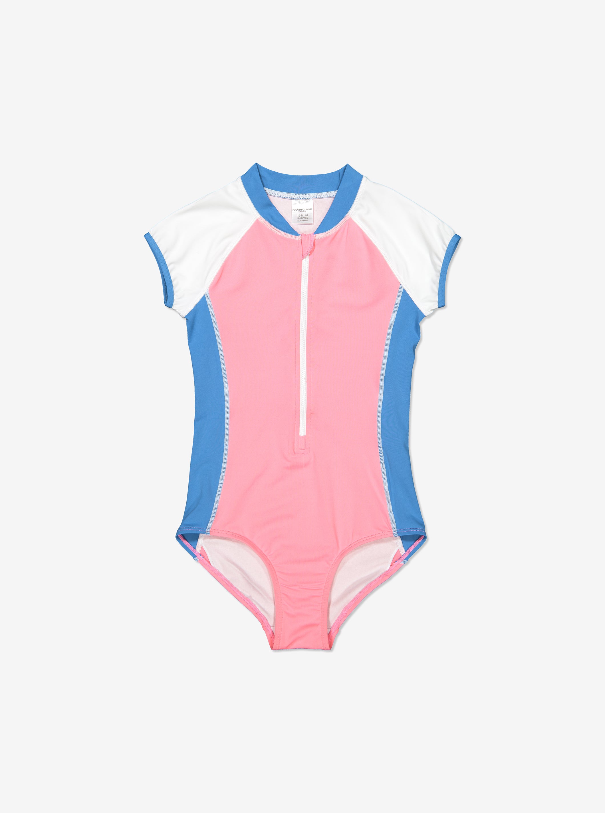 Short Sleeved Kids Swimsuit