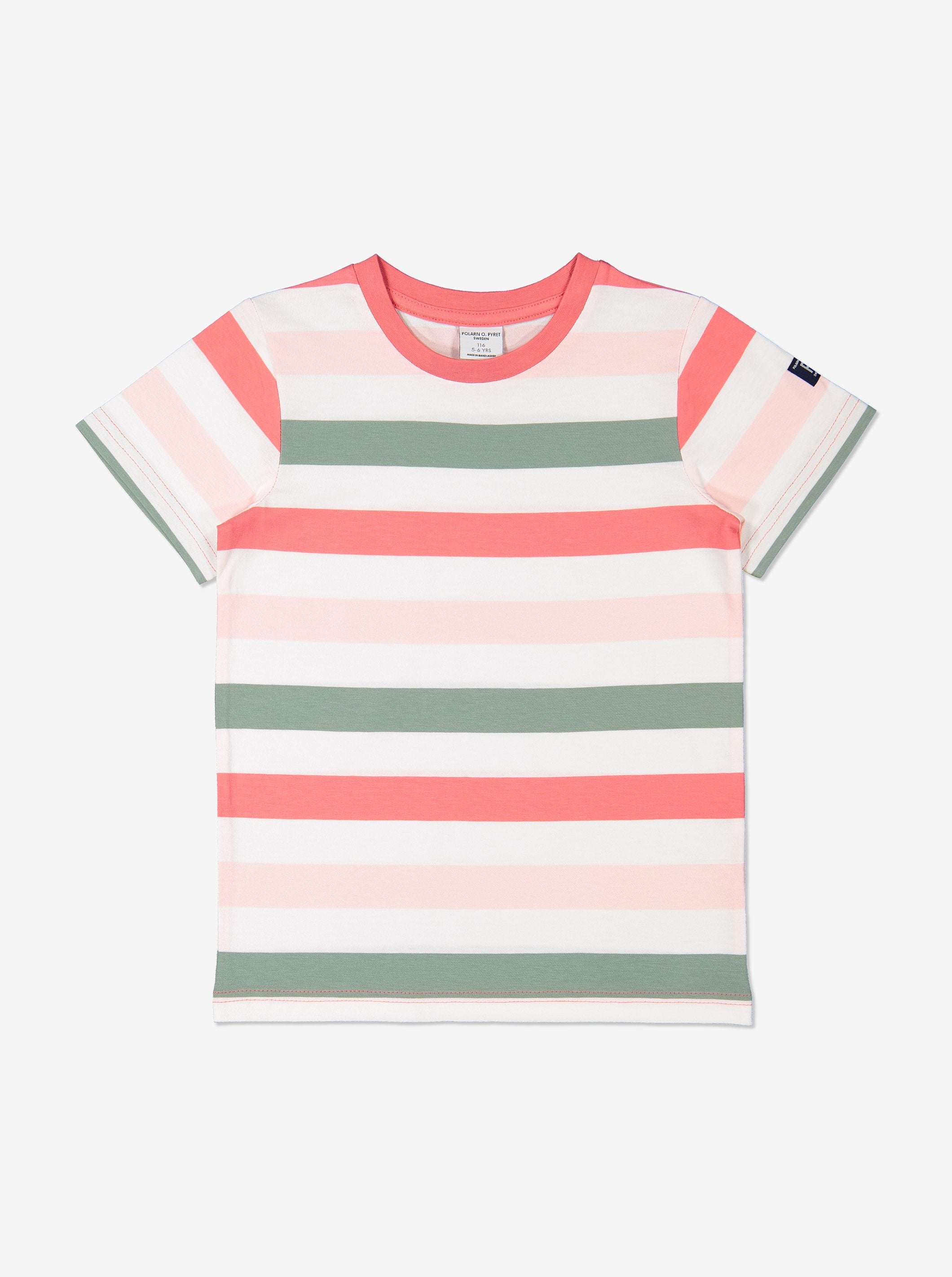 Multi Striped Kids T-Shirt