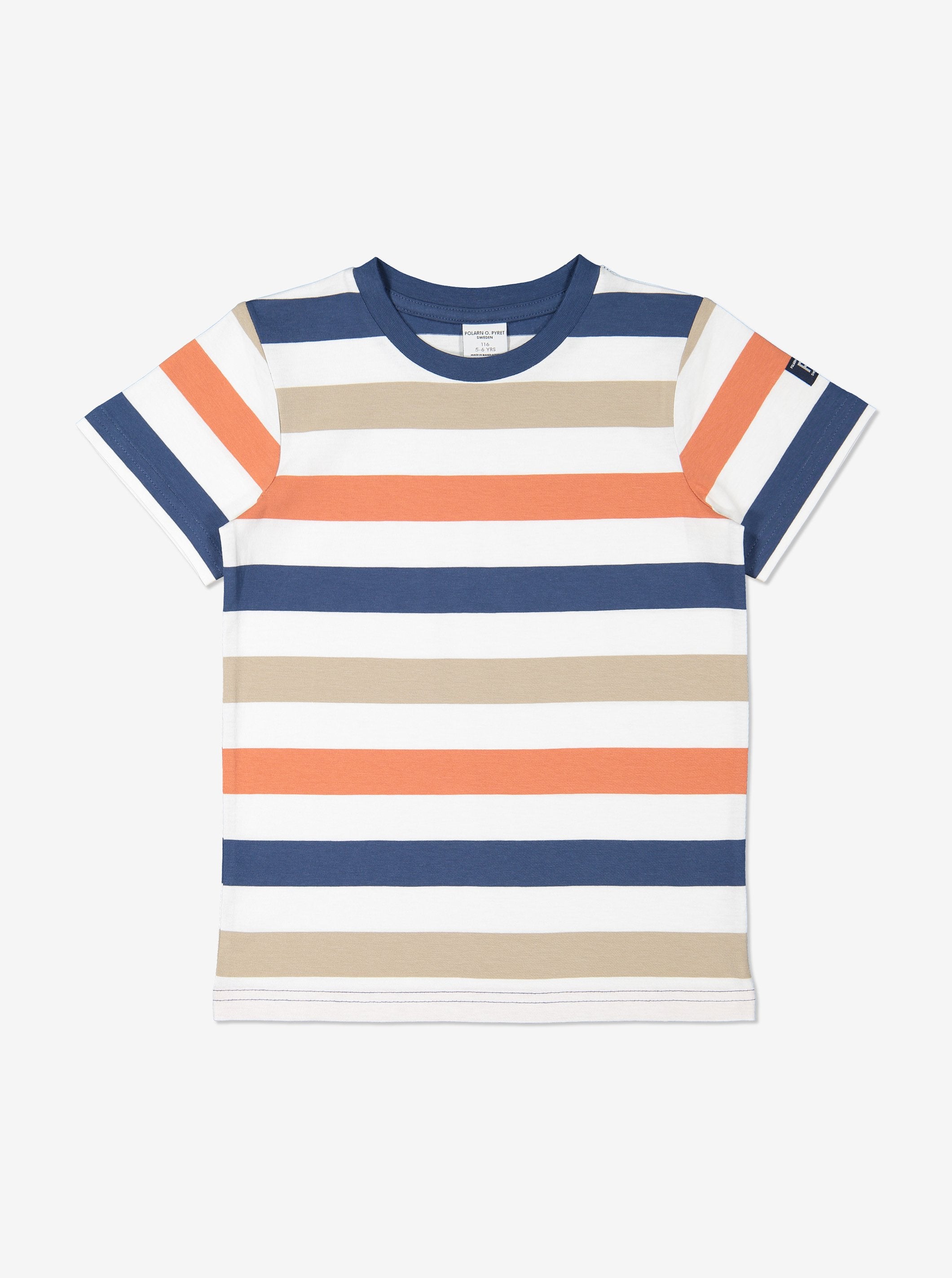 Multi Striped Kids T-Shirt