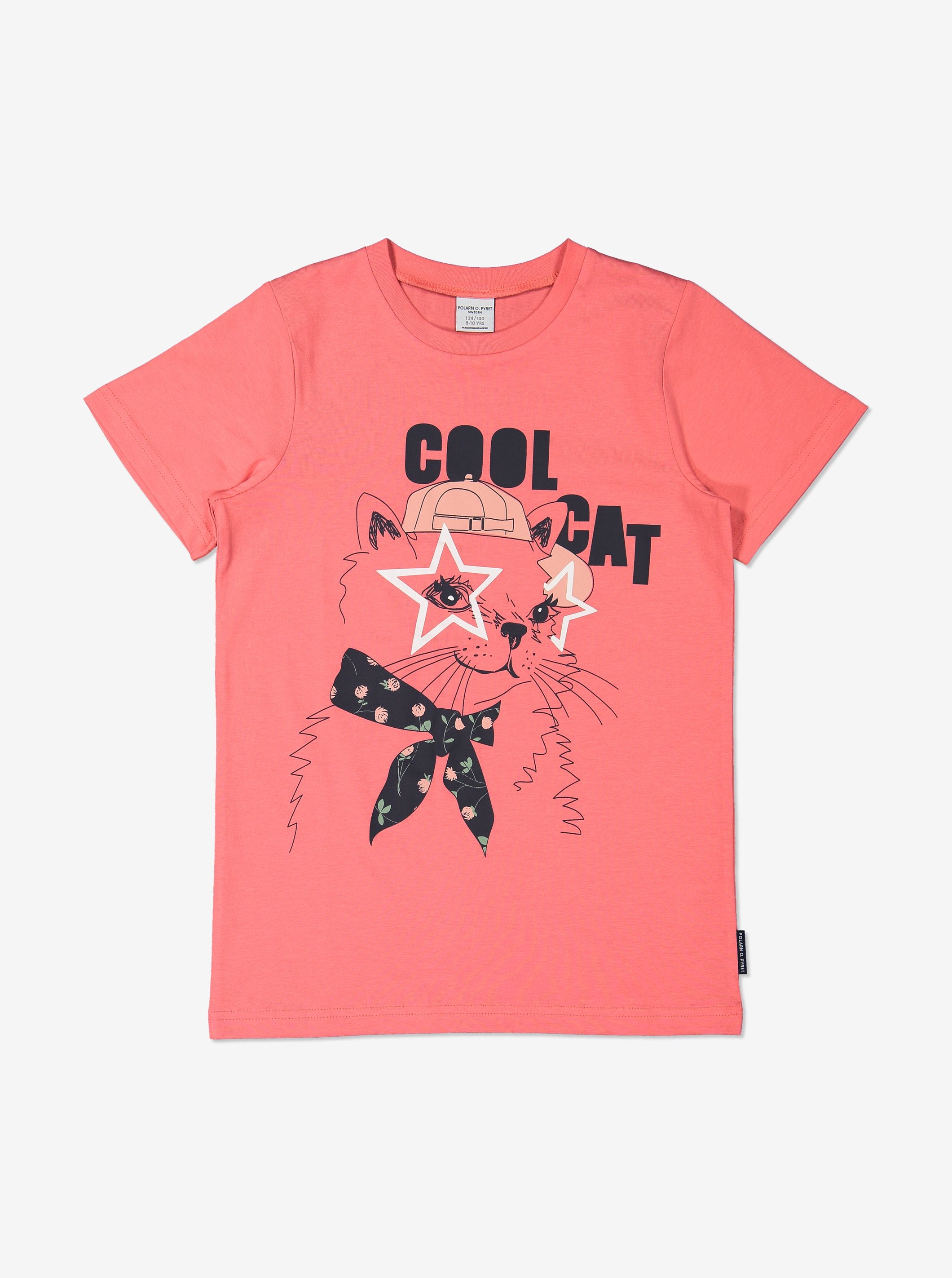 Cat Print Kids T-Shirt