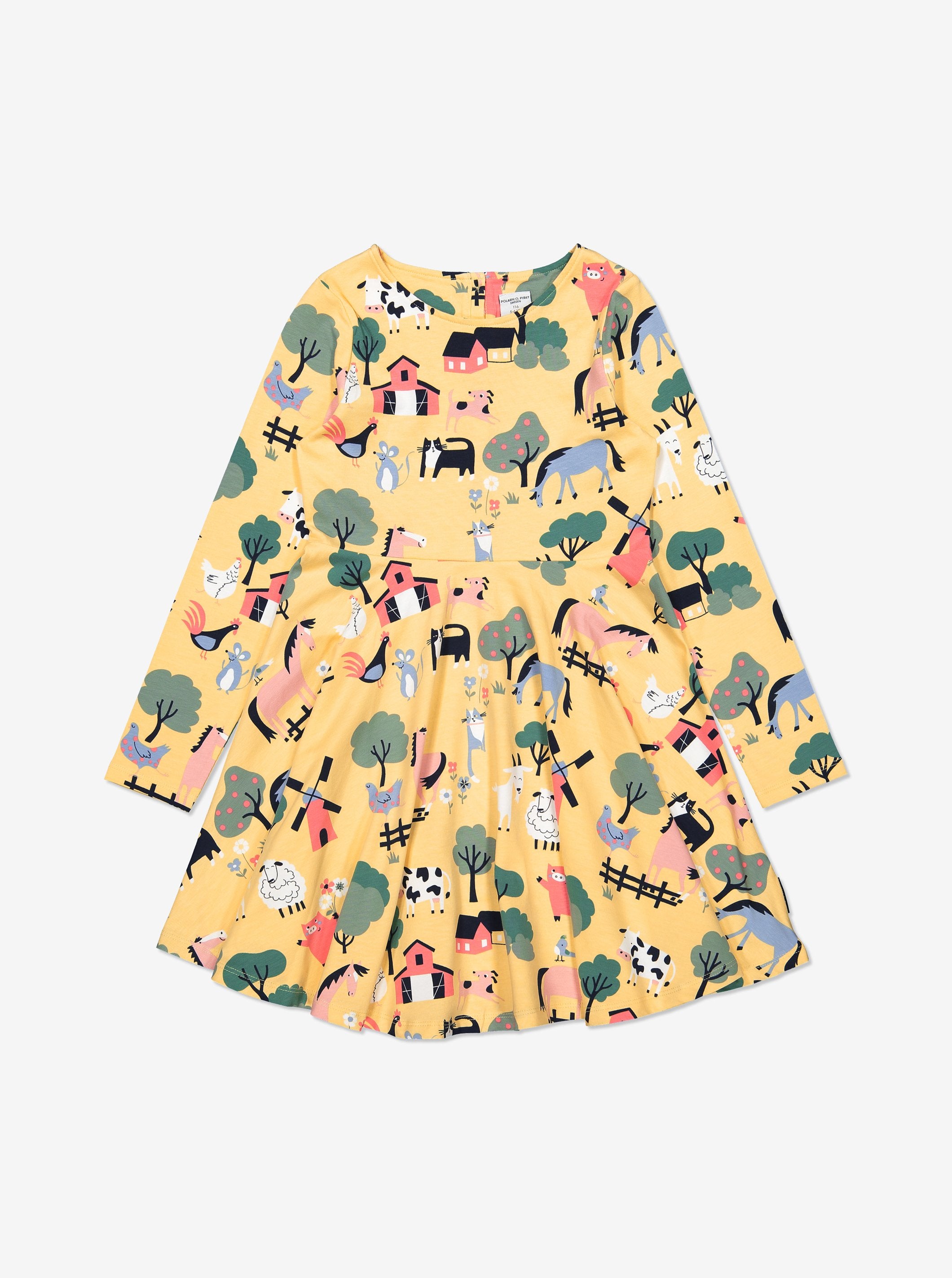 Kid Animal Print Kids Twirl Dress
