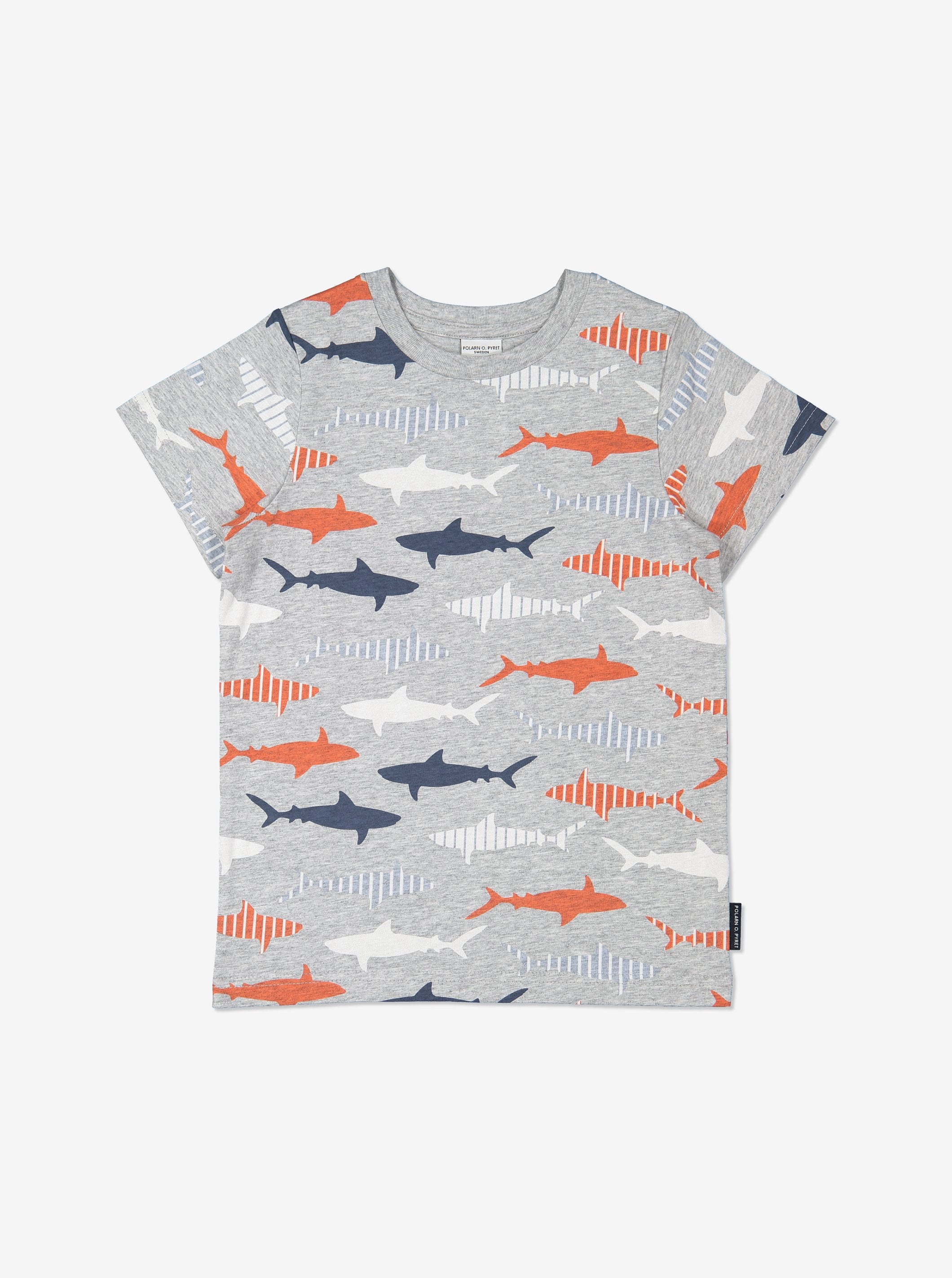 Shark Print Kids T-Shirt