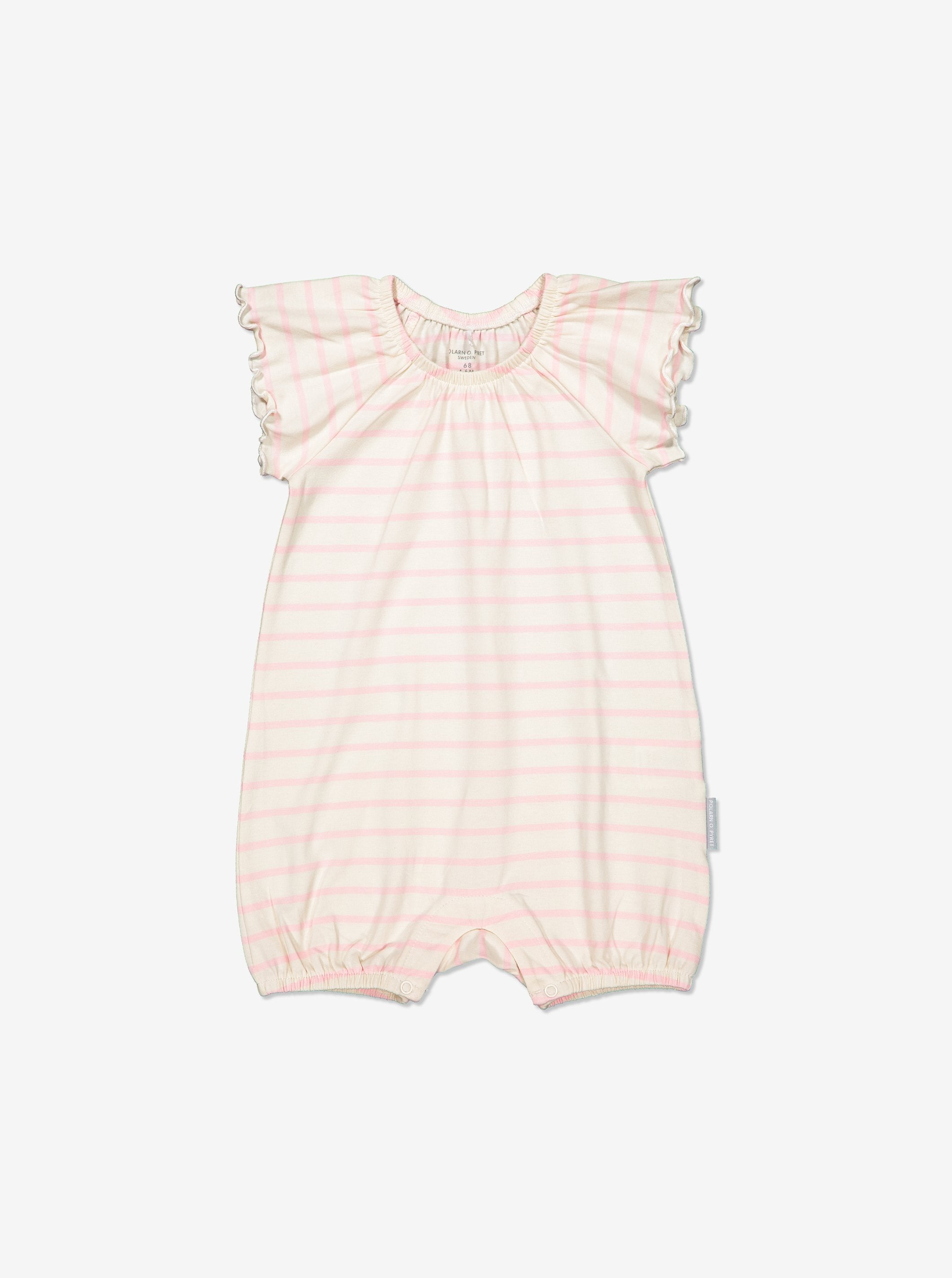 Striped Baby Playsuit