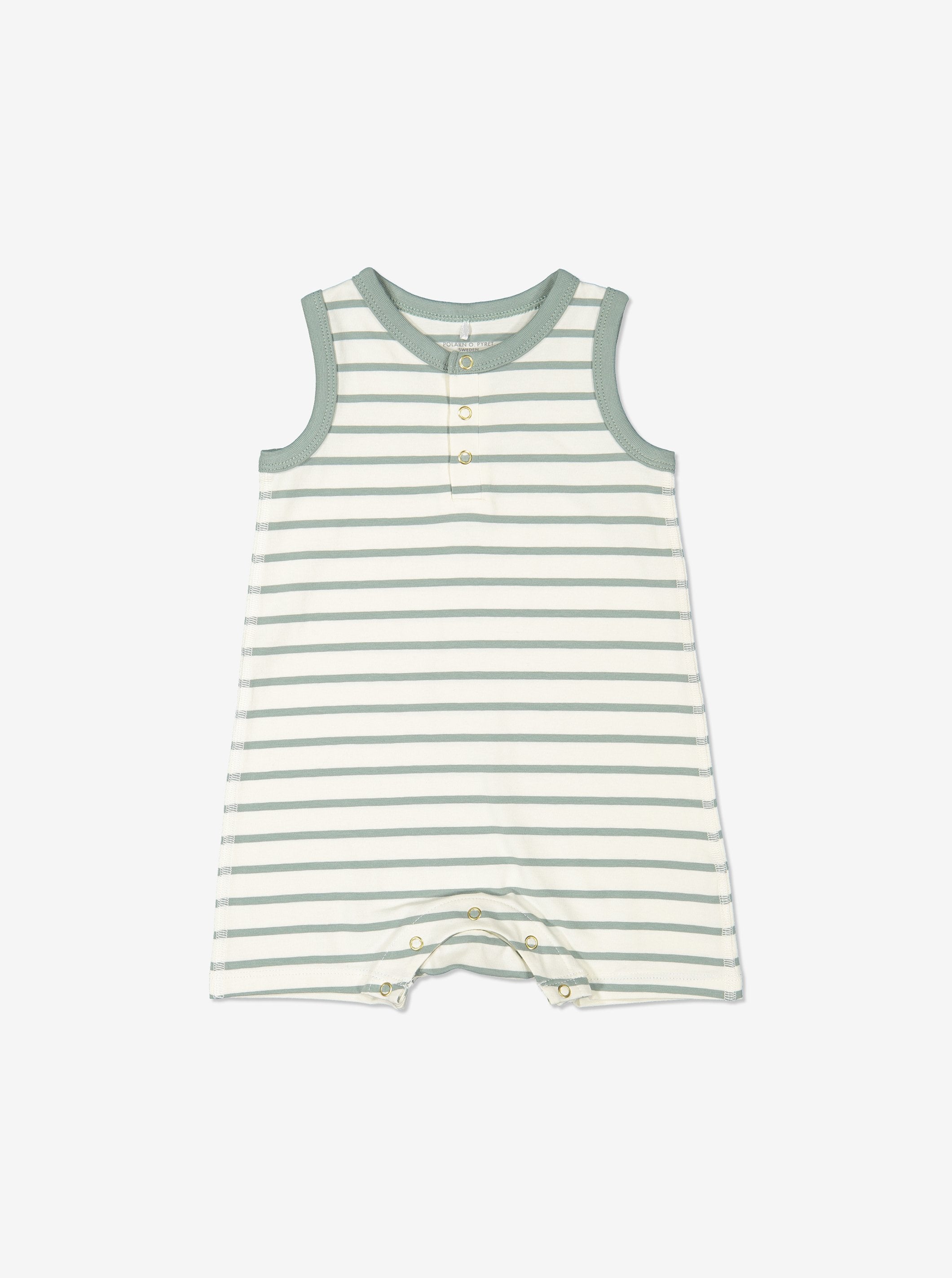 Striped Newborn Baby Romper