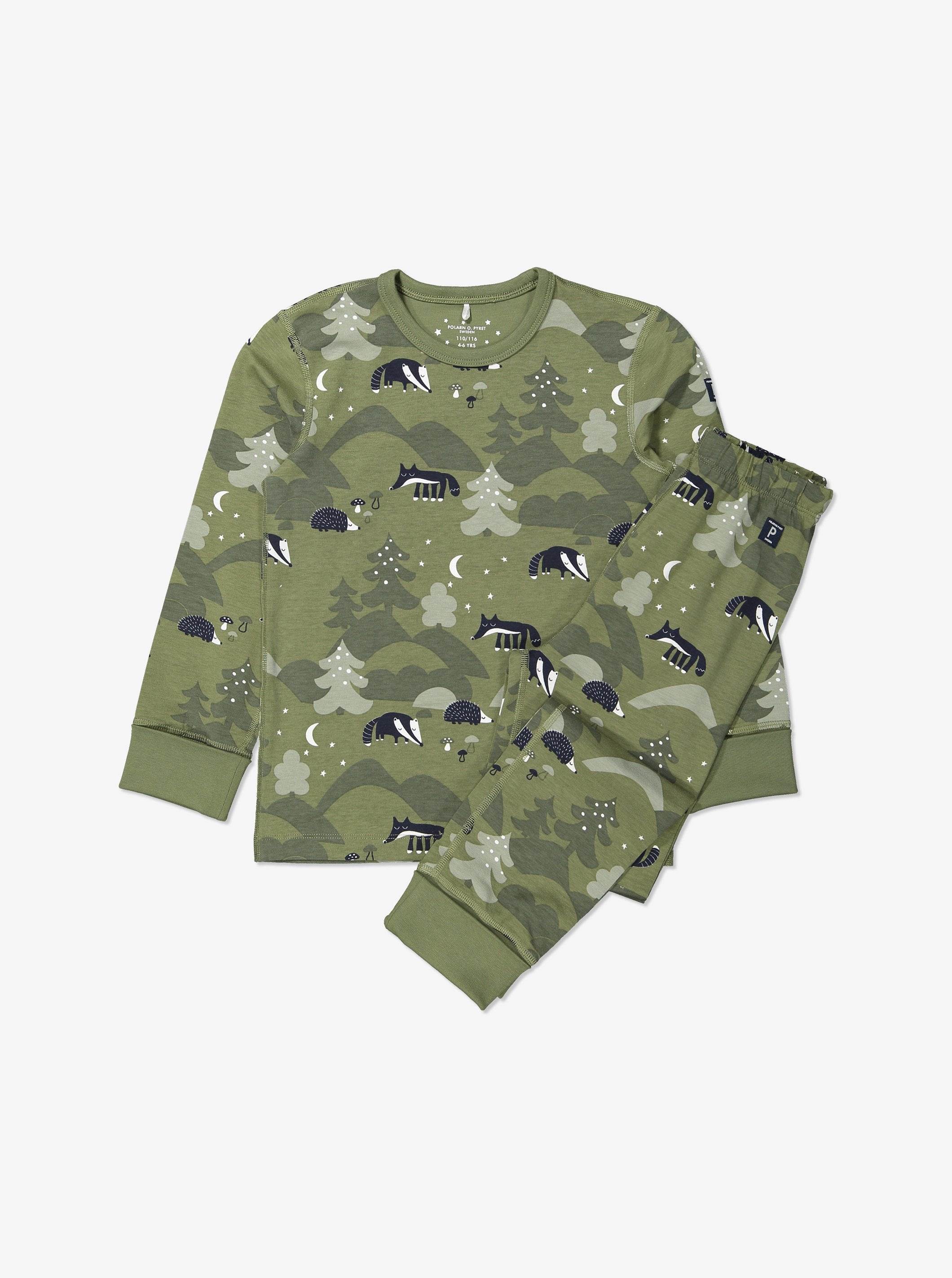 Badger Print Kids Pyjamas