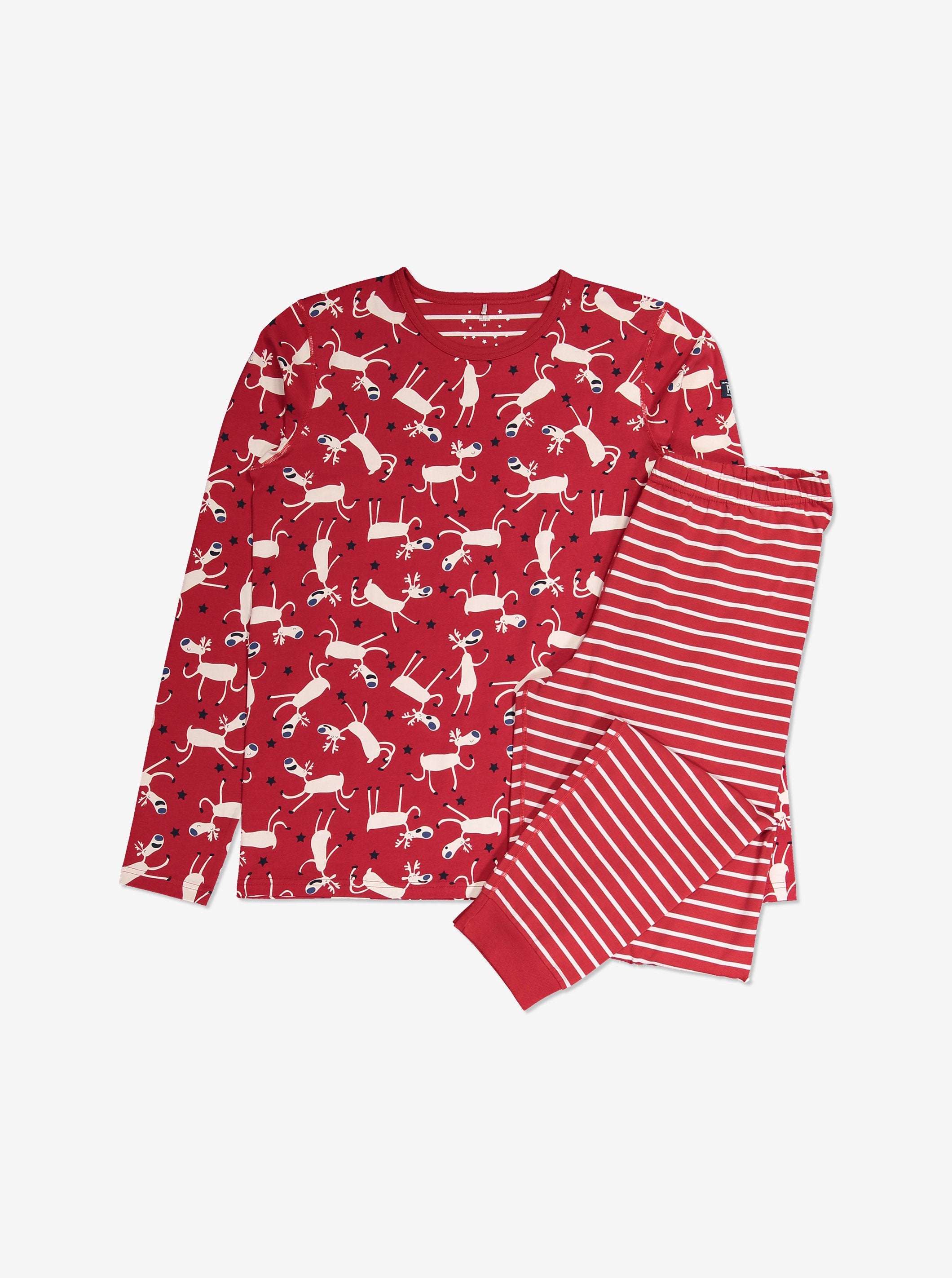 Reindeer Print Adult Pyjamas