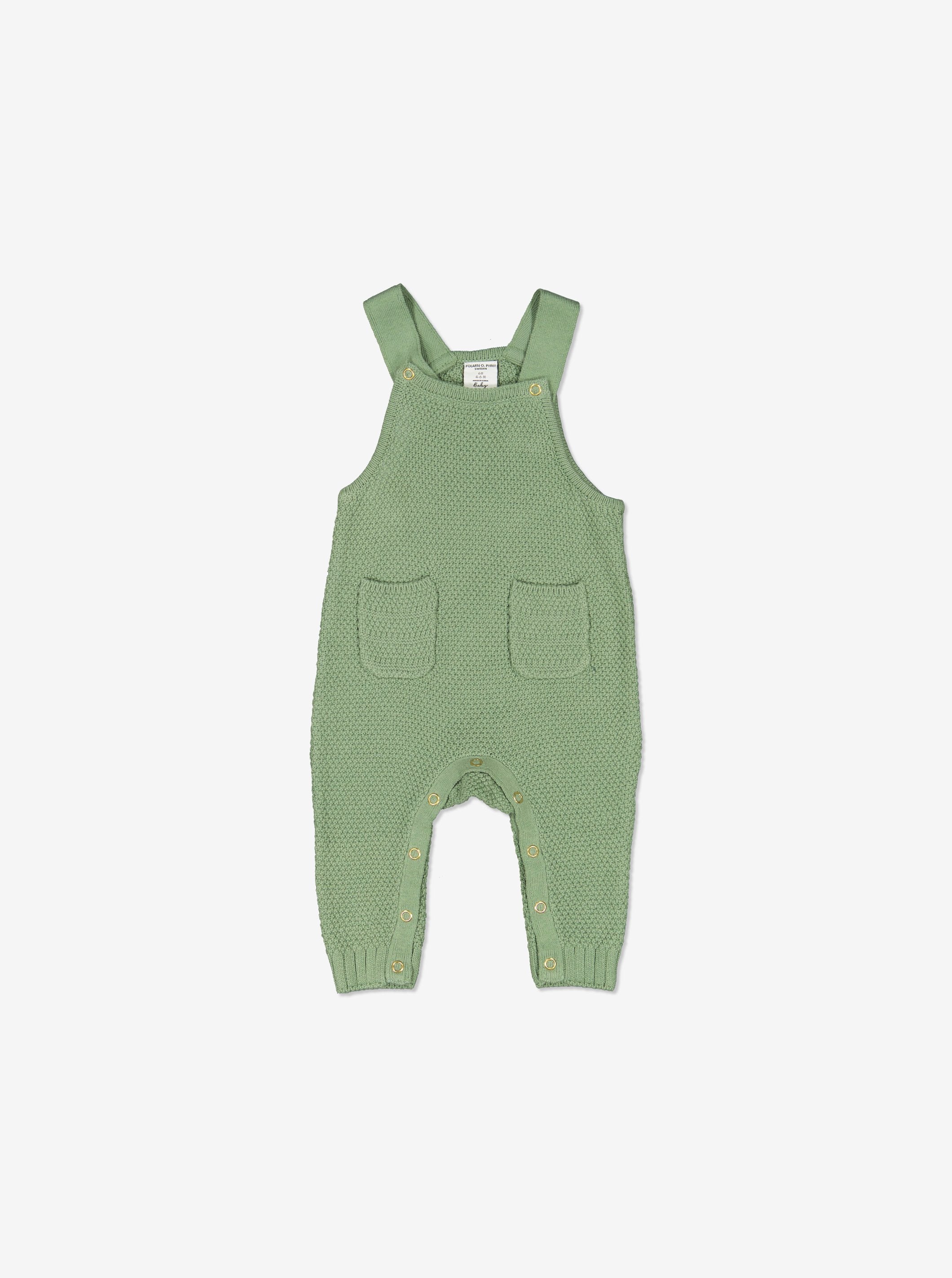 Knitted Baby Dungarees