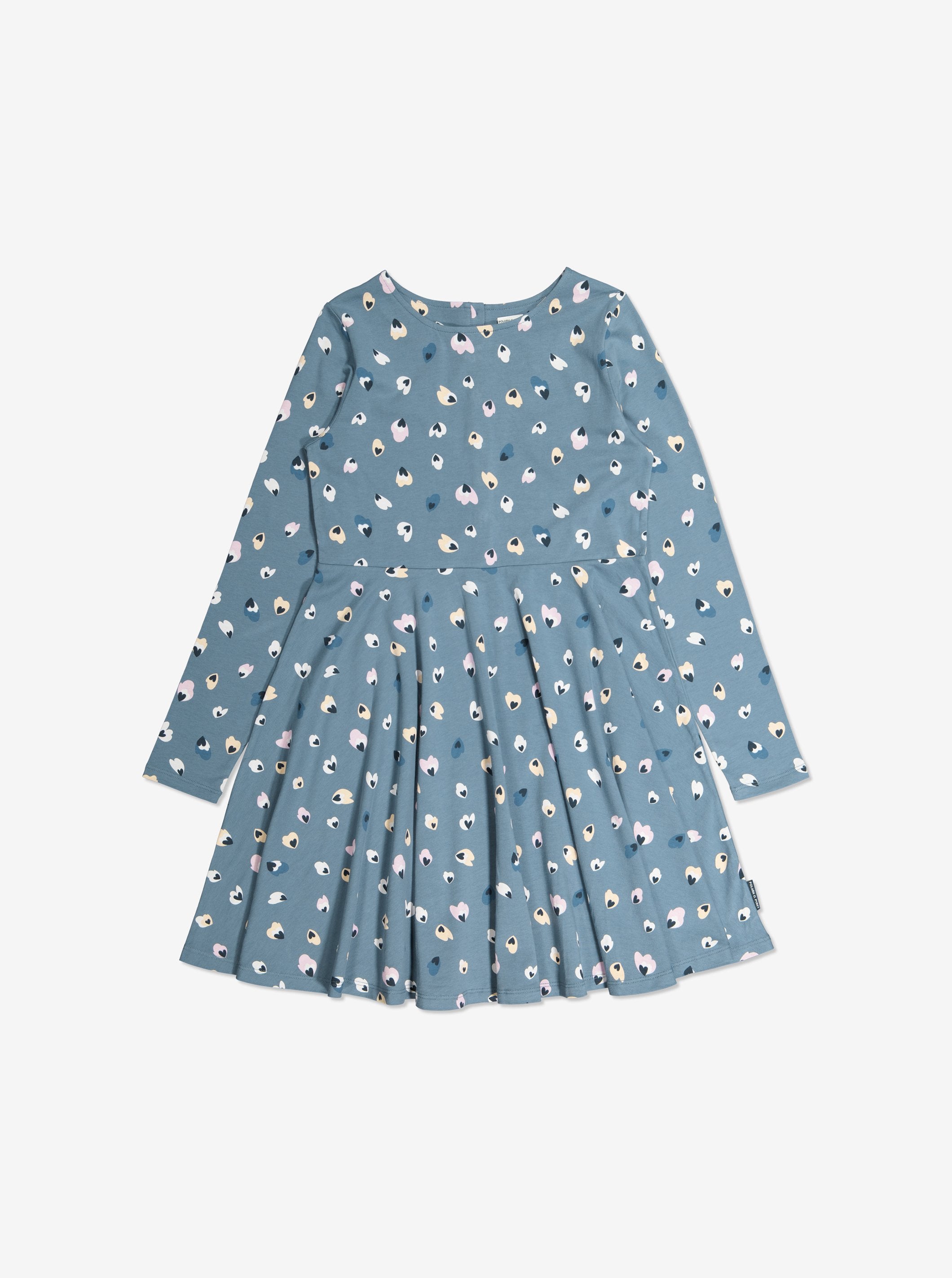 Heart Print Kids Dress