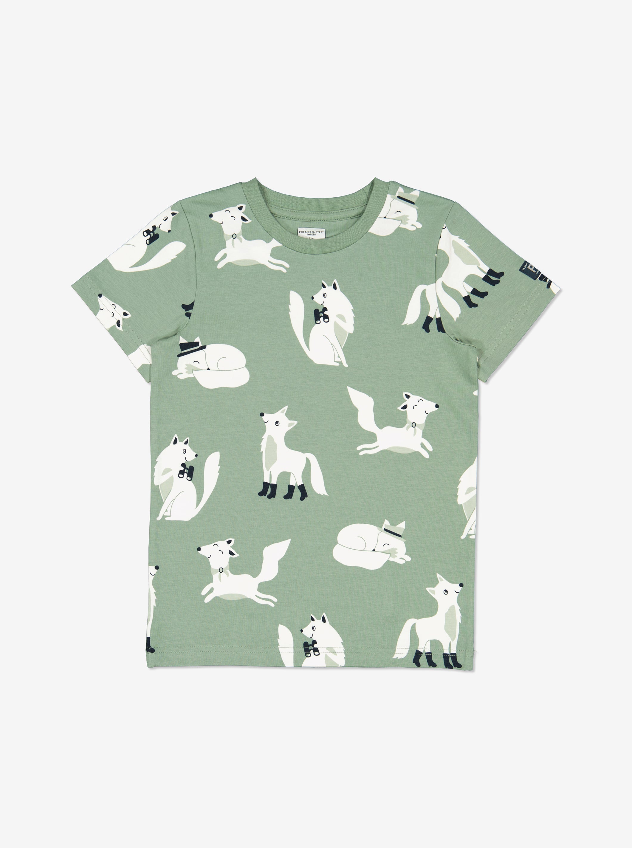 Wolf Print Kids T-Shirt