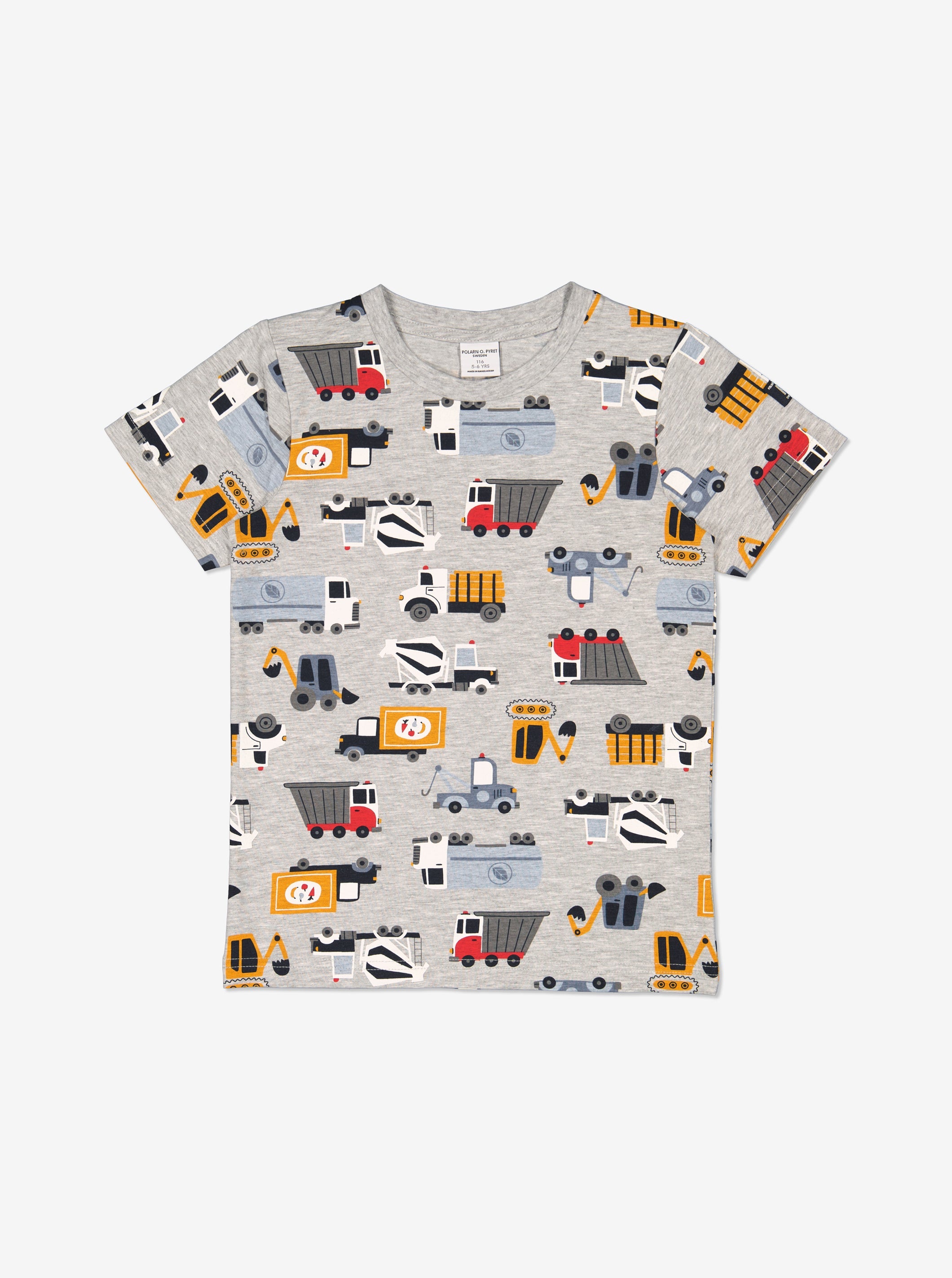 Vehicle Print Kids T-Shirt