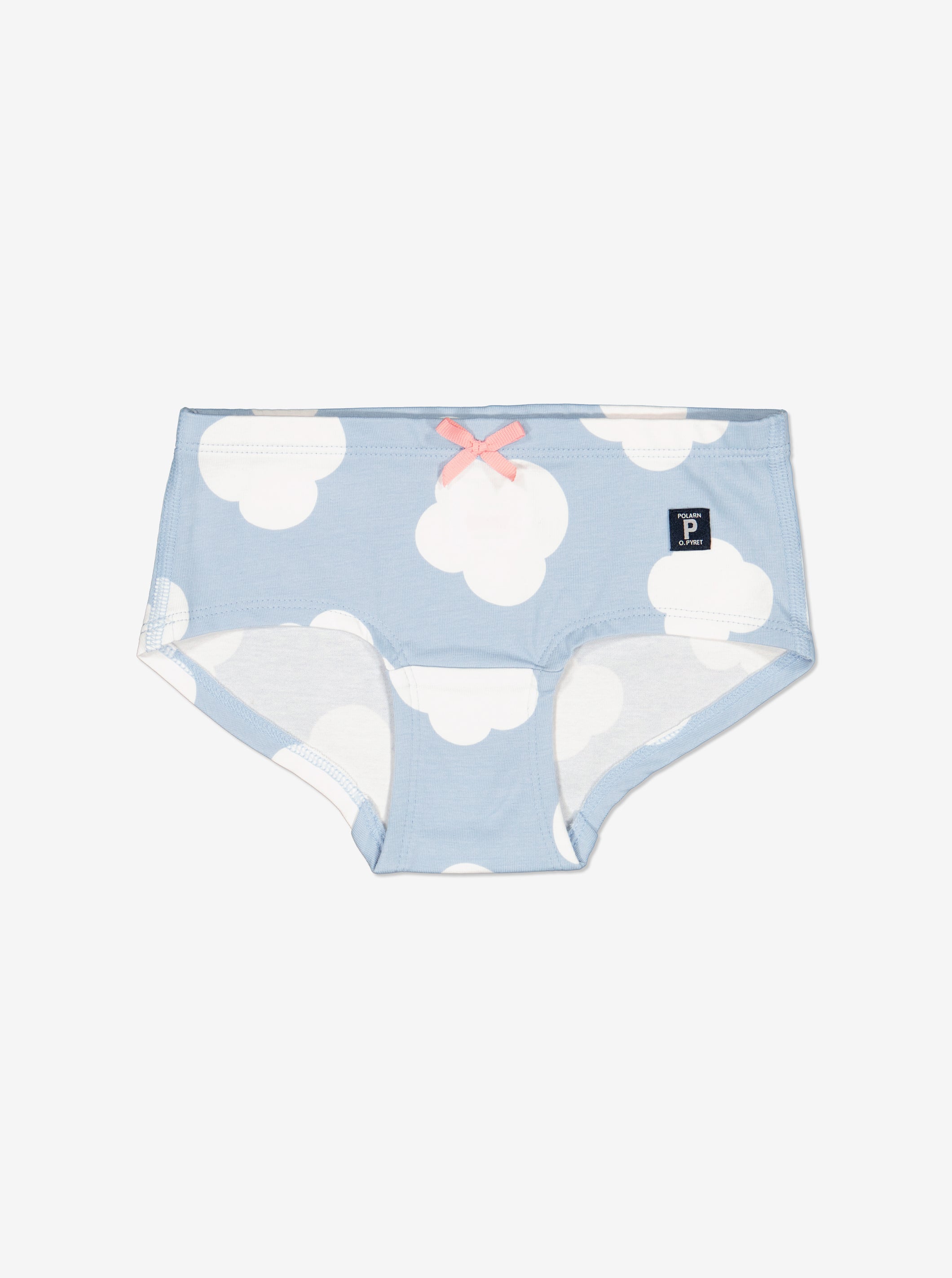 Organic Cotton Girls Hipster Briefs