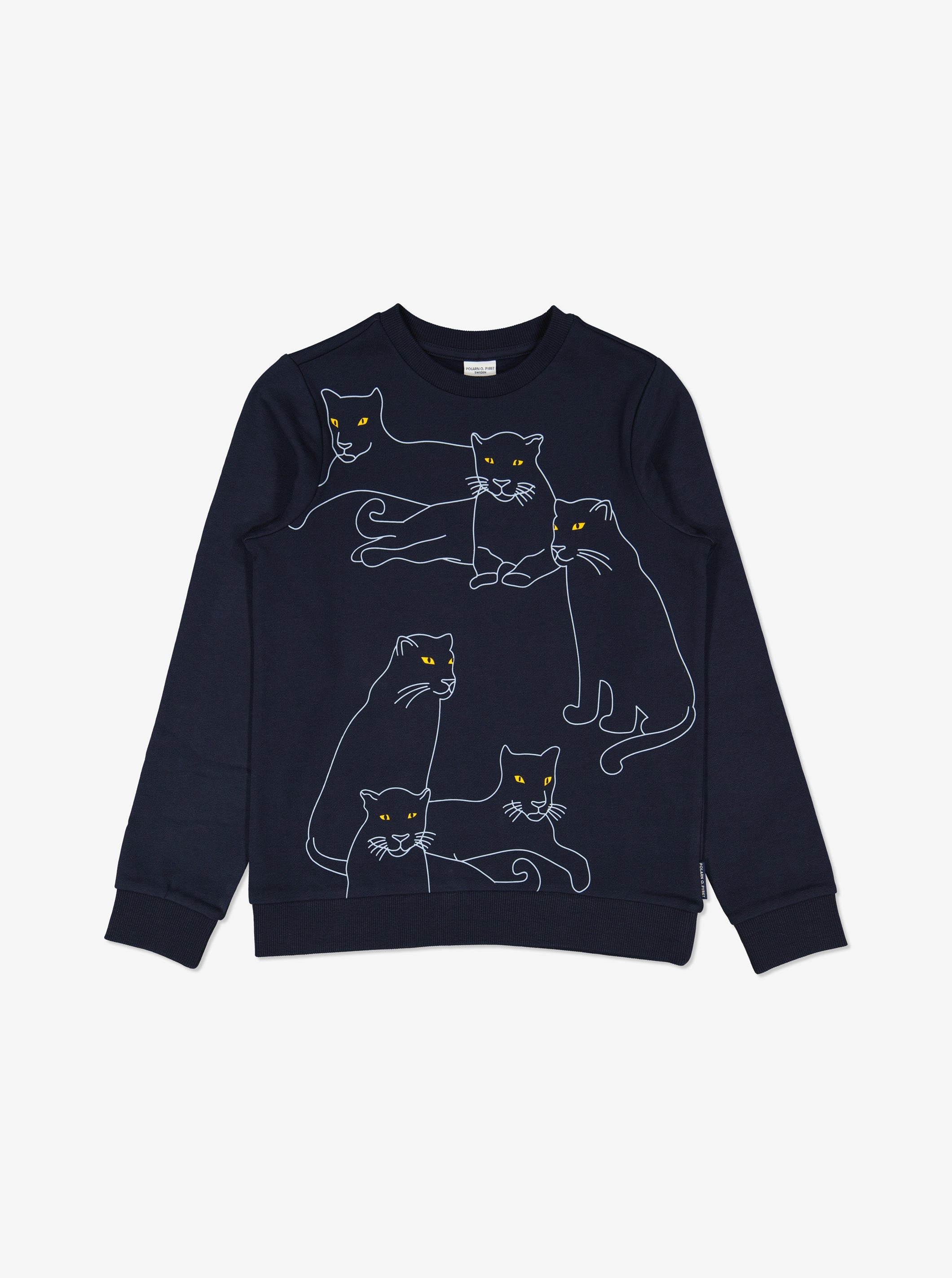 Panther Print Kids Sweatshirt