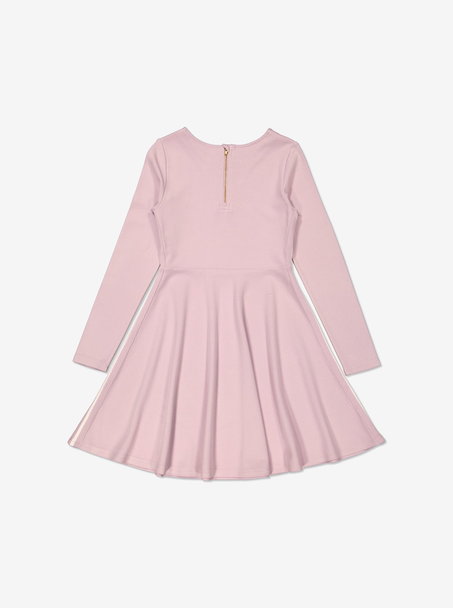  Girls Pink Twirl Dress from Polarn O. Pyret Kidswear. Made from sustainable materials.