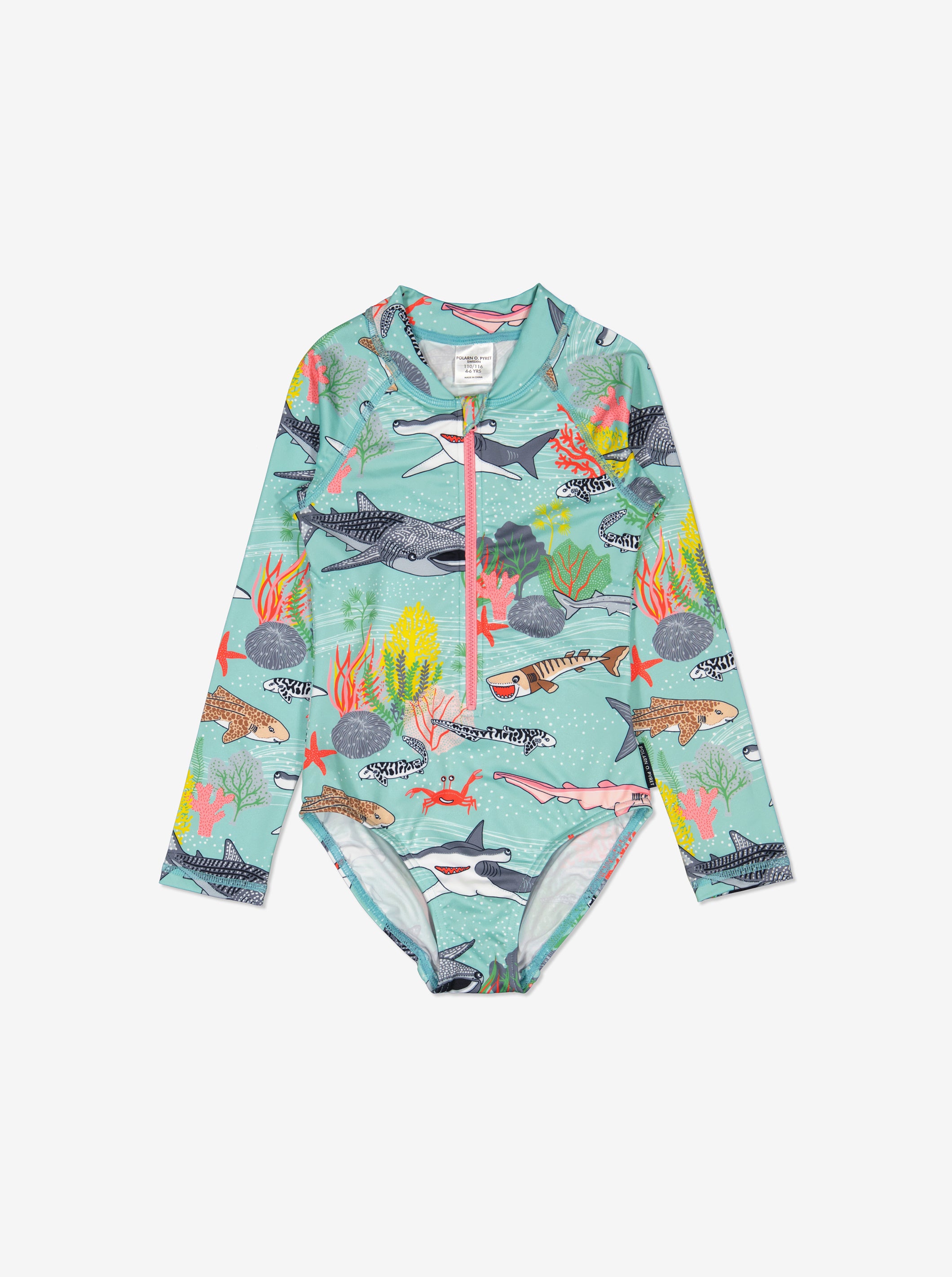 Underwater Print Kids Swimsuit