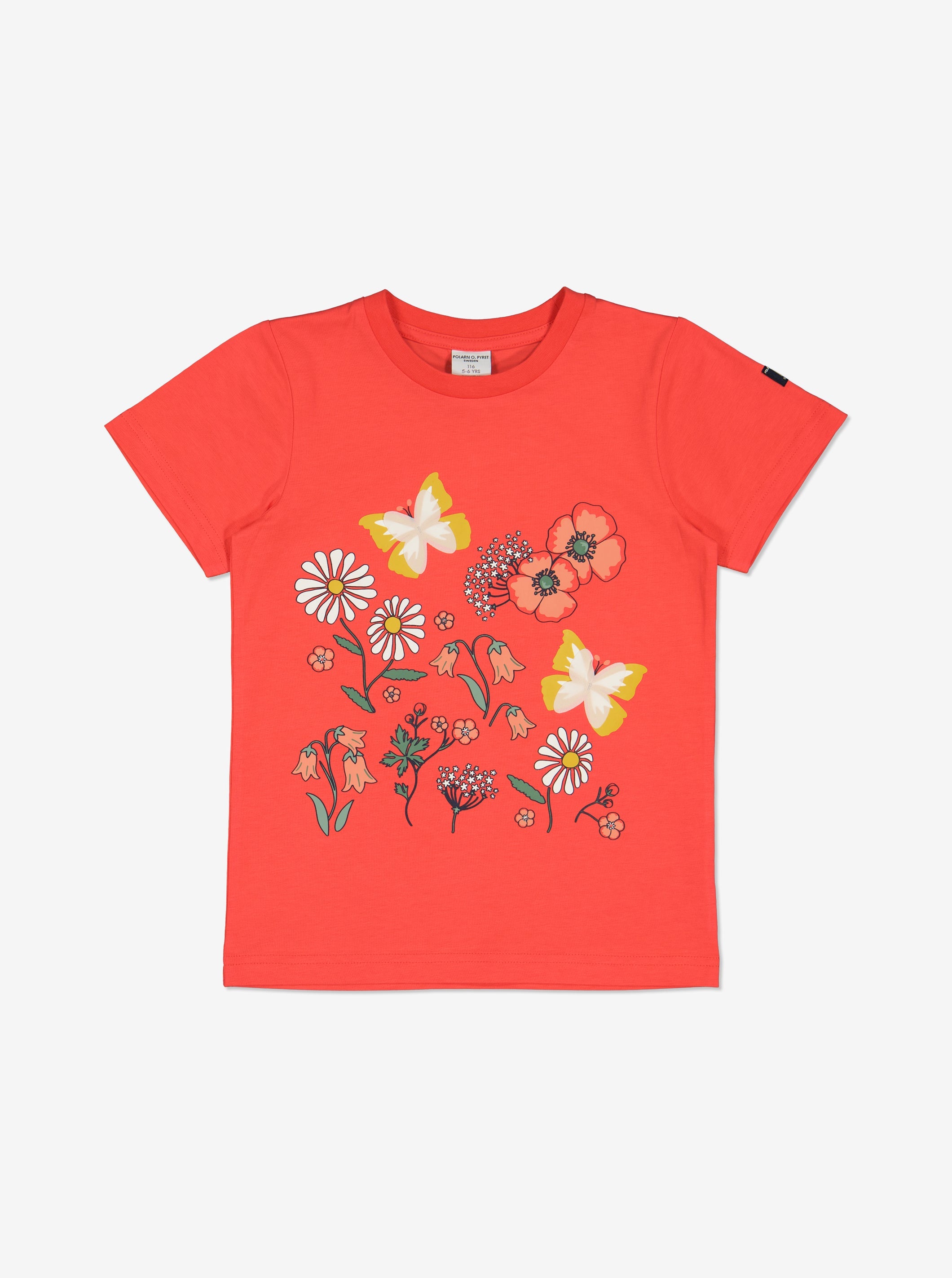 Butterfly Print Kids T-Shirt