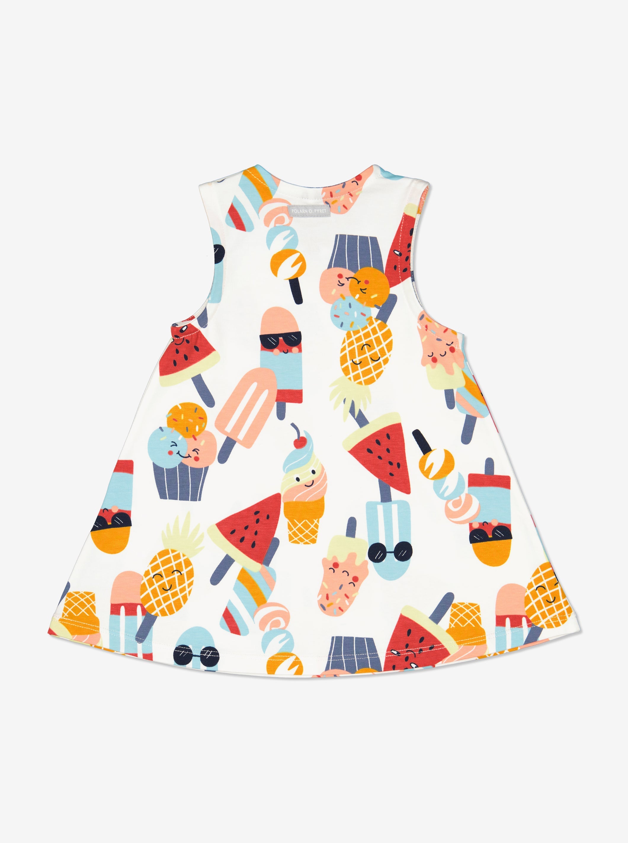 Ice Cream Print Baby Dress
