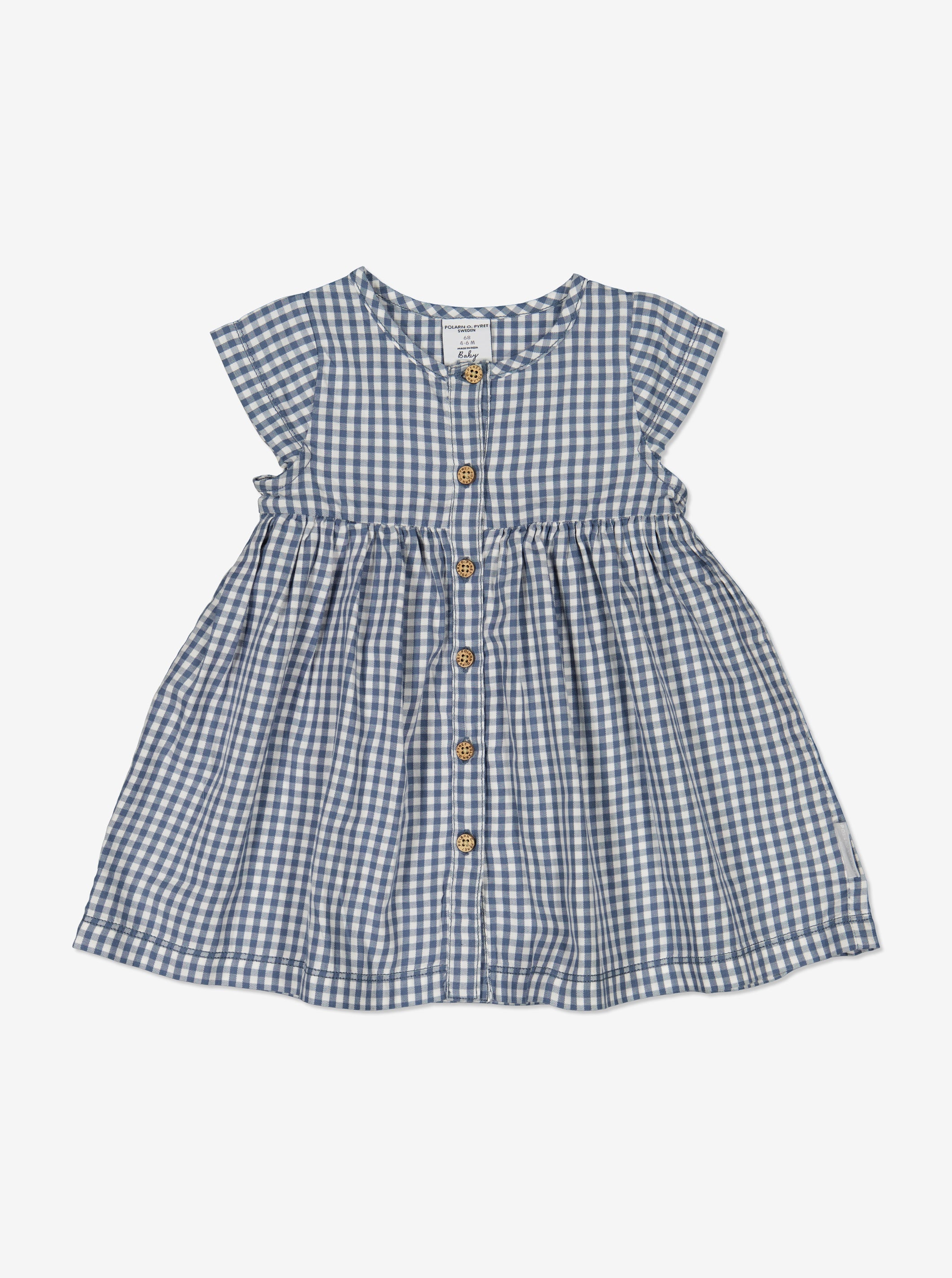 Checked Baby Dress