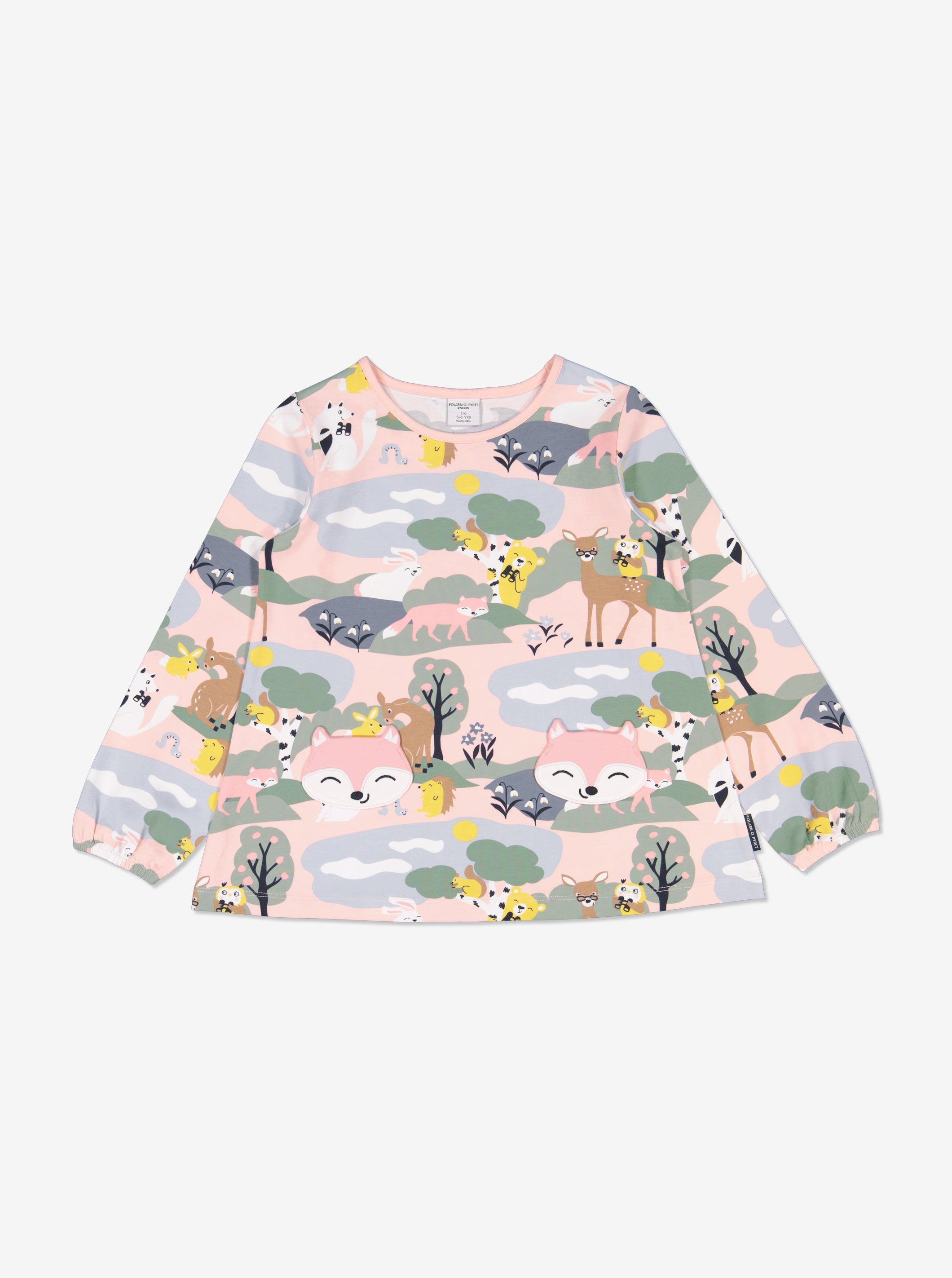 Spring Explorers Print Kids Top