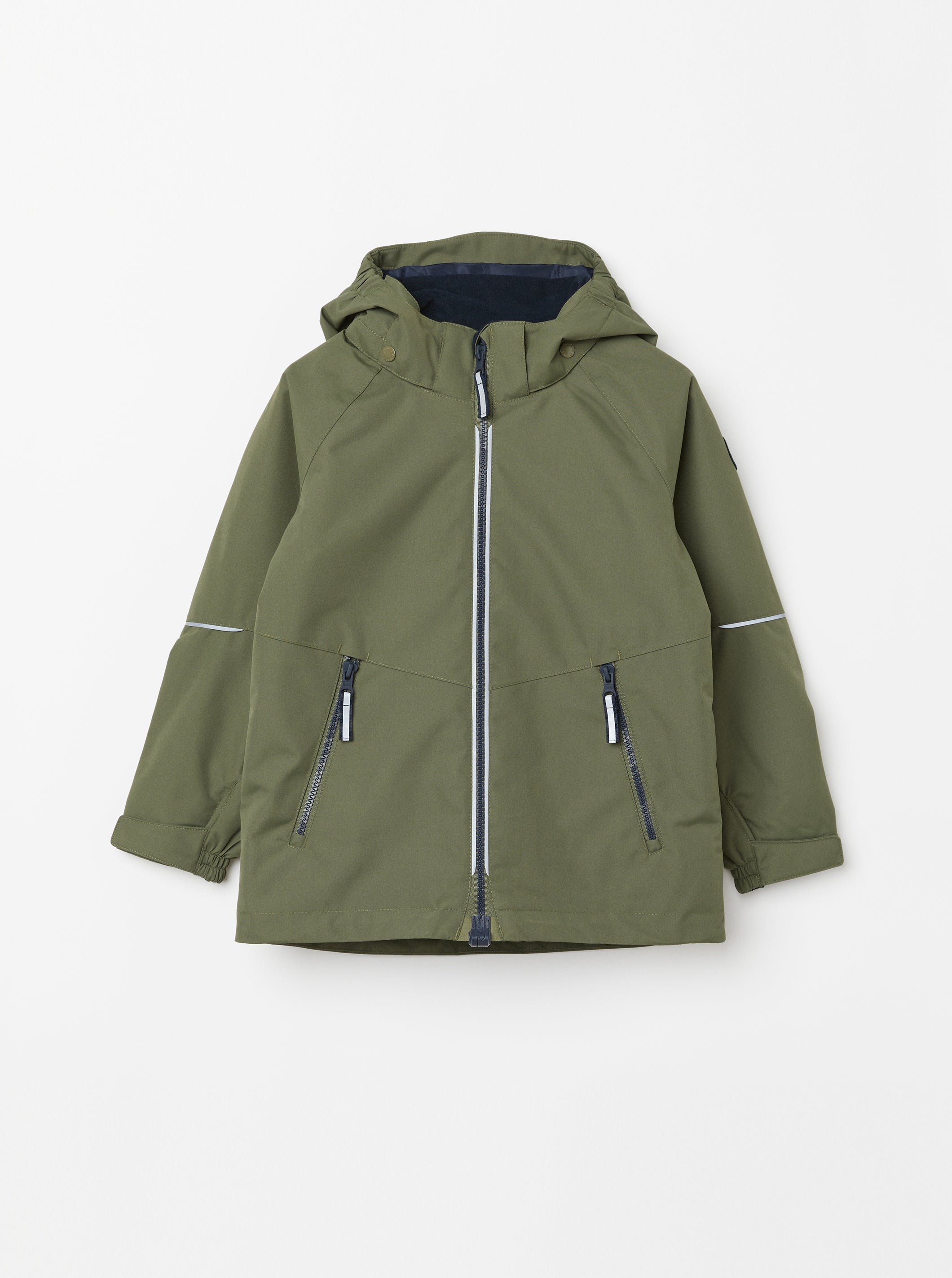 Waterproof Kids Jacket with Magnetic Zip