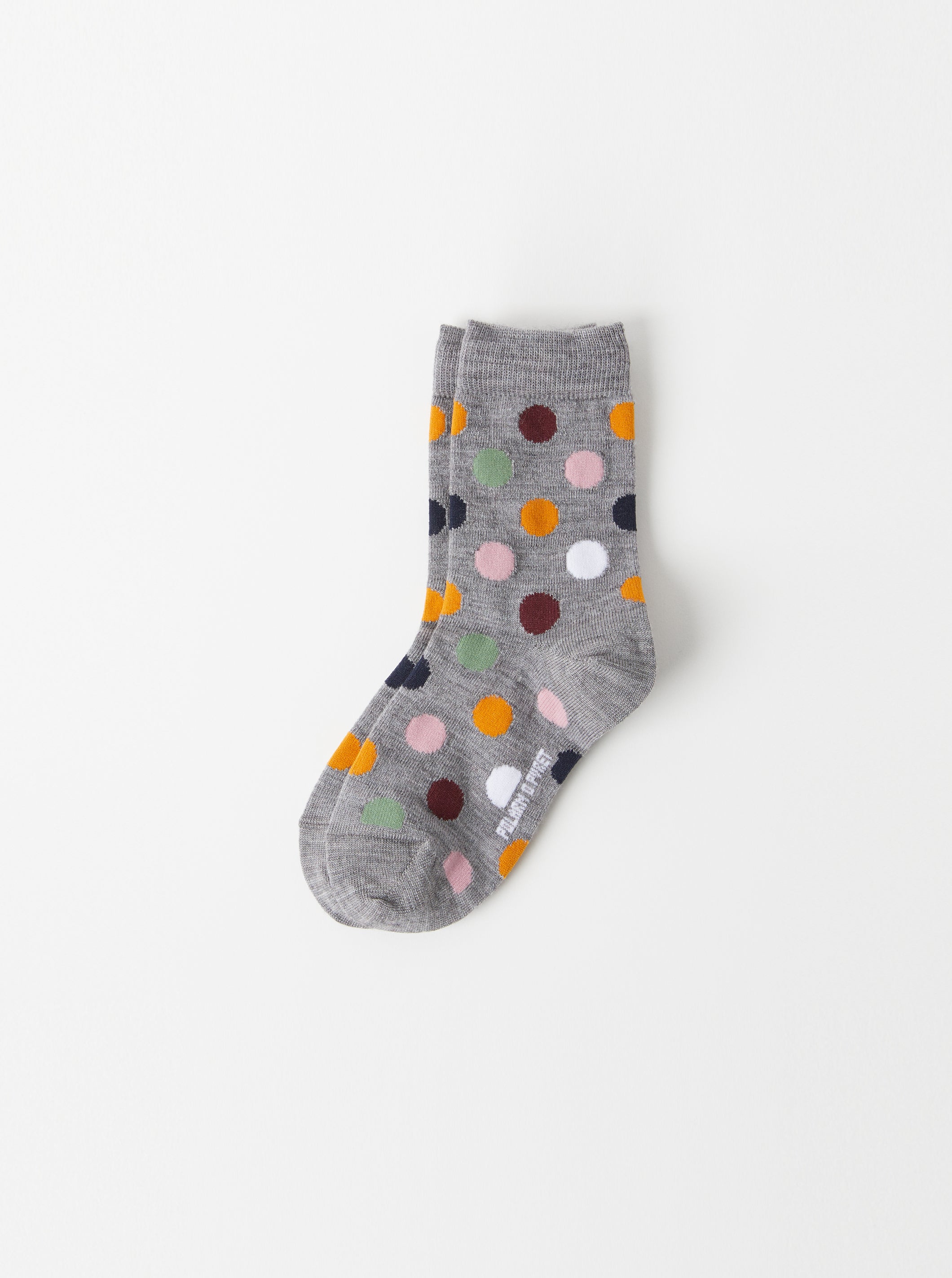 Dotty Merino Wool Kids Socks