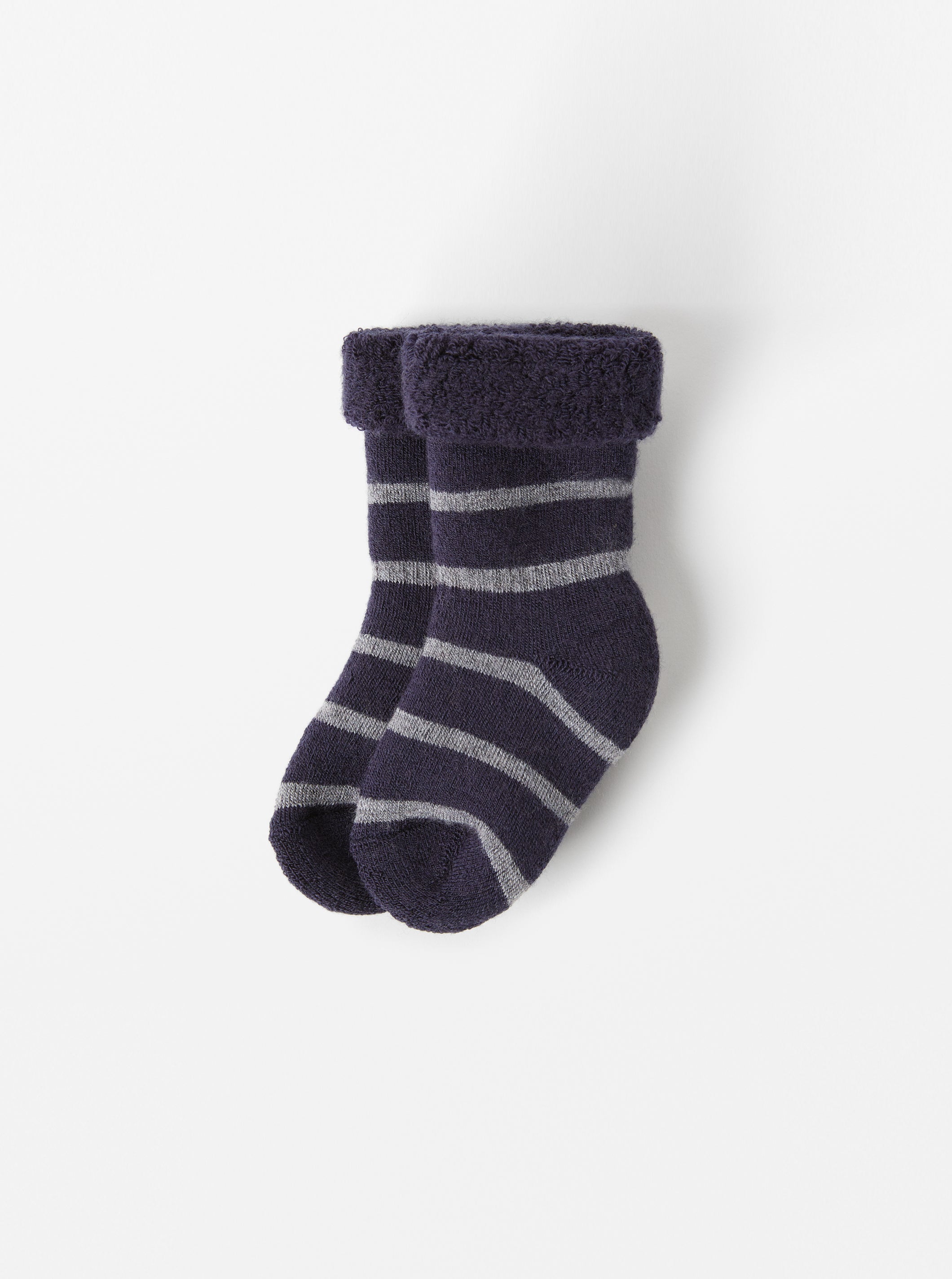 Wool Terry Baby Socks