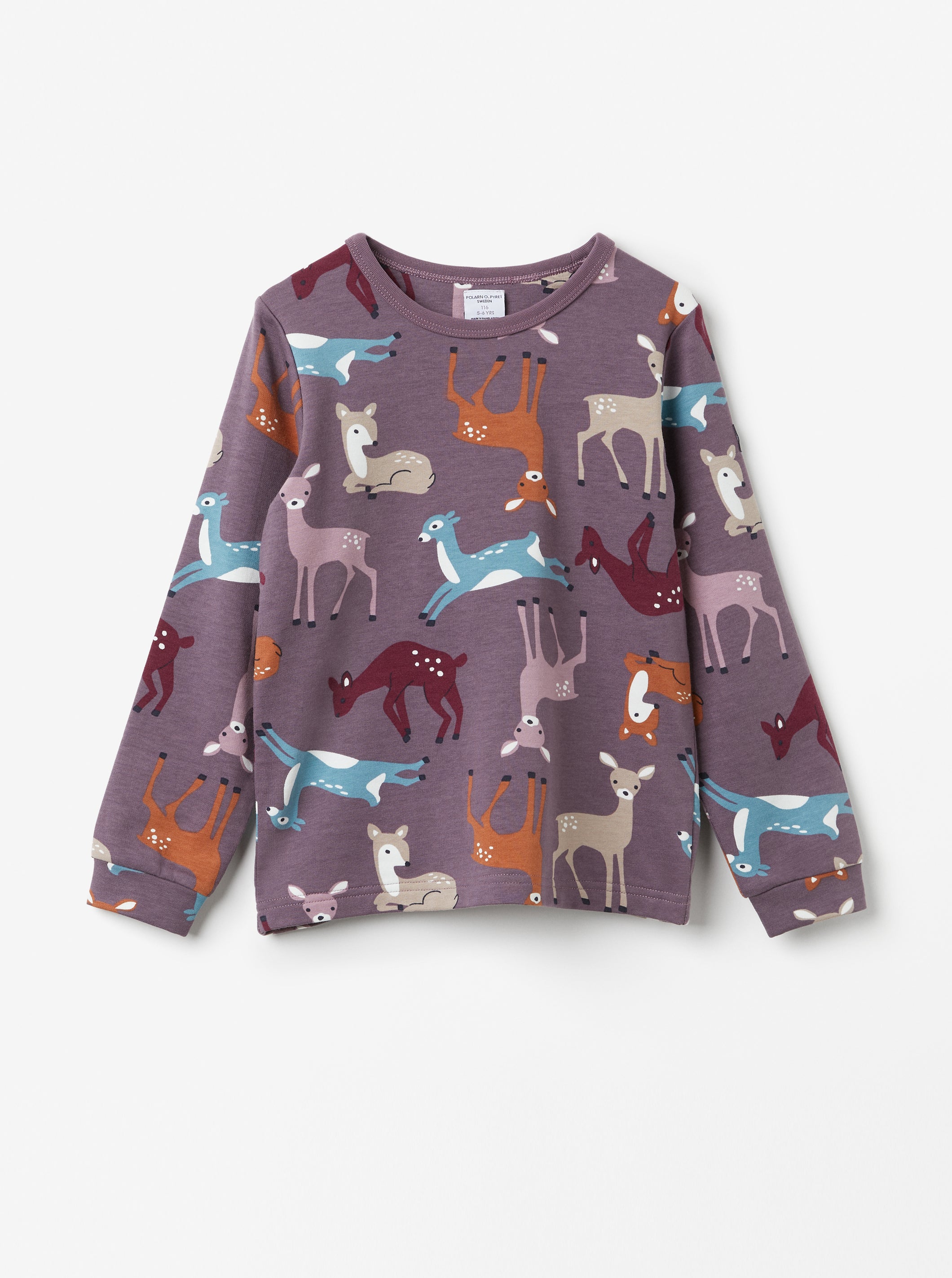 Deer Print Kids Top