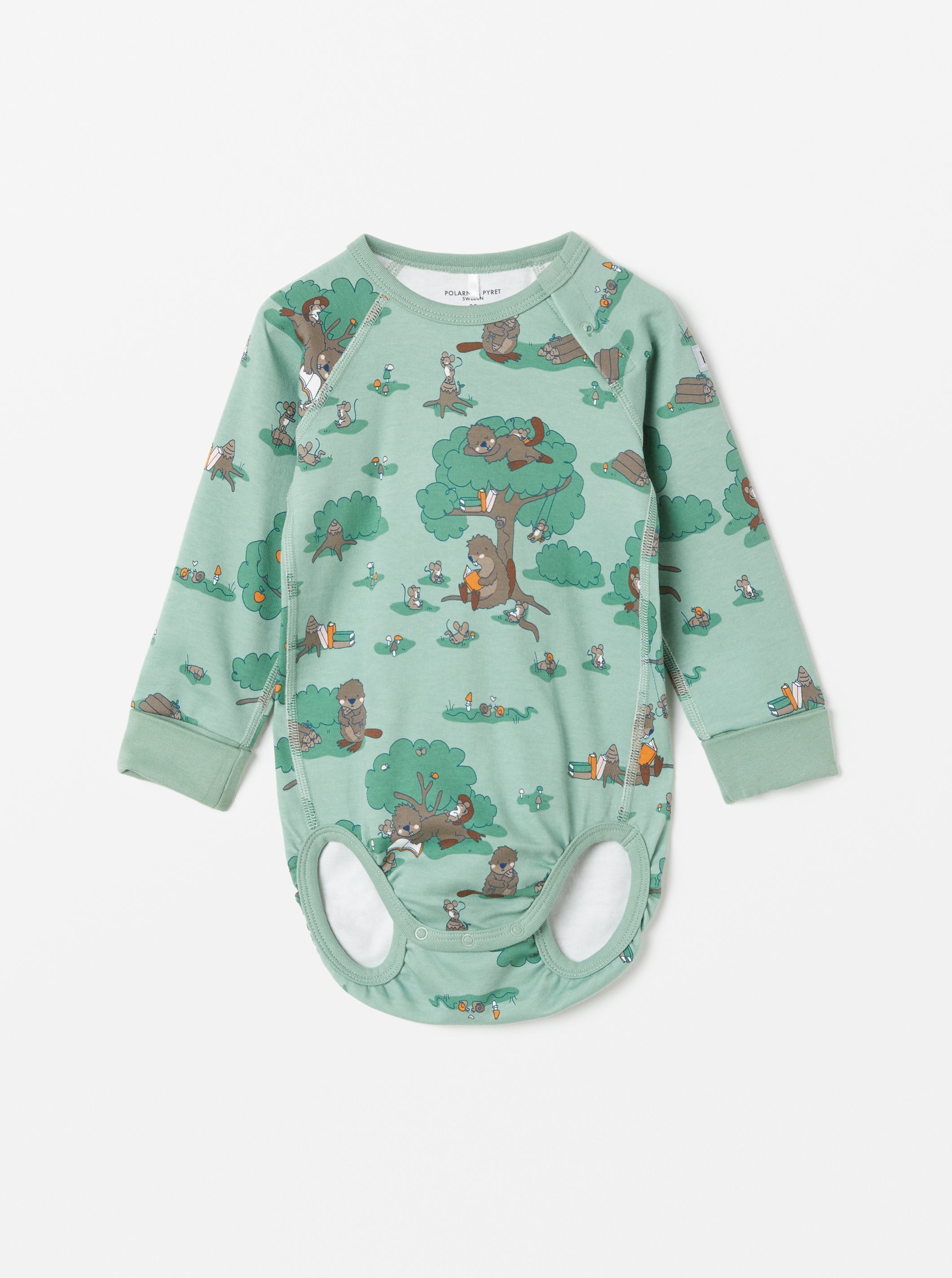 Nature Print Babygrow