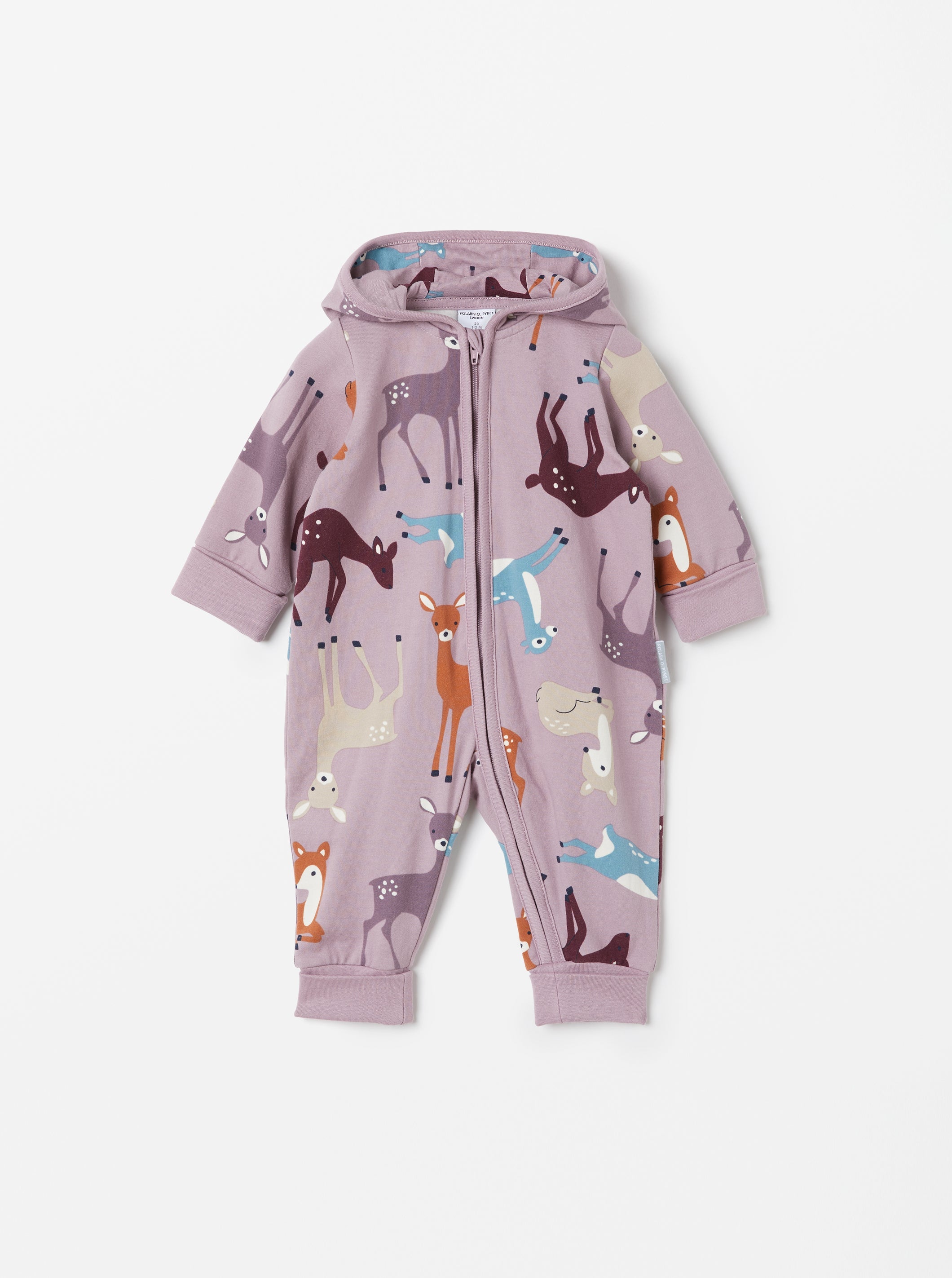 Deer Print Baby All-in-one