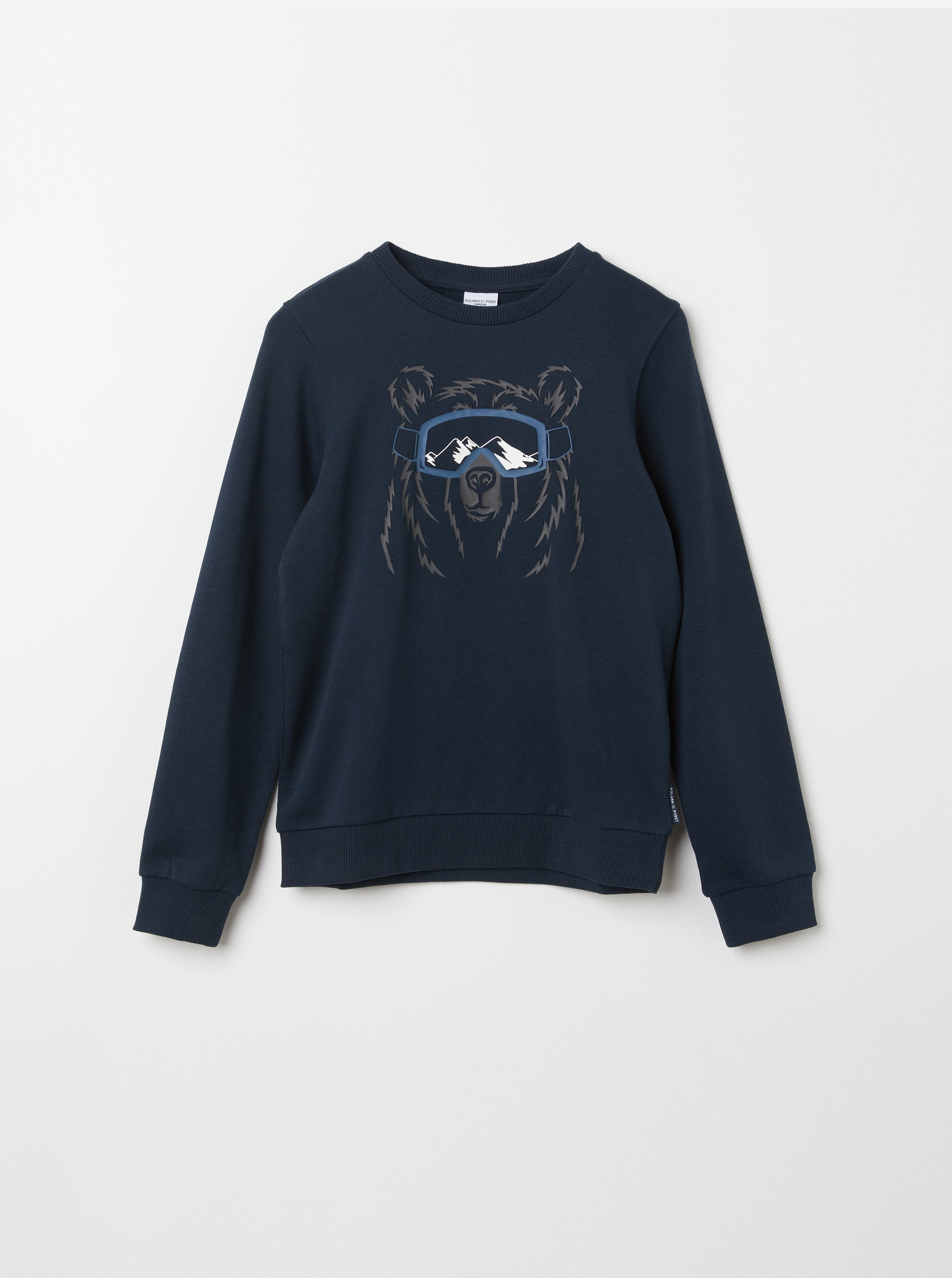 Bear Print Kids Sweatshirt