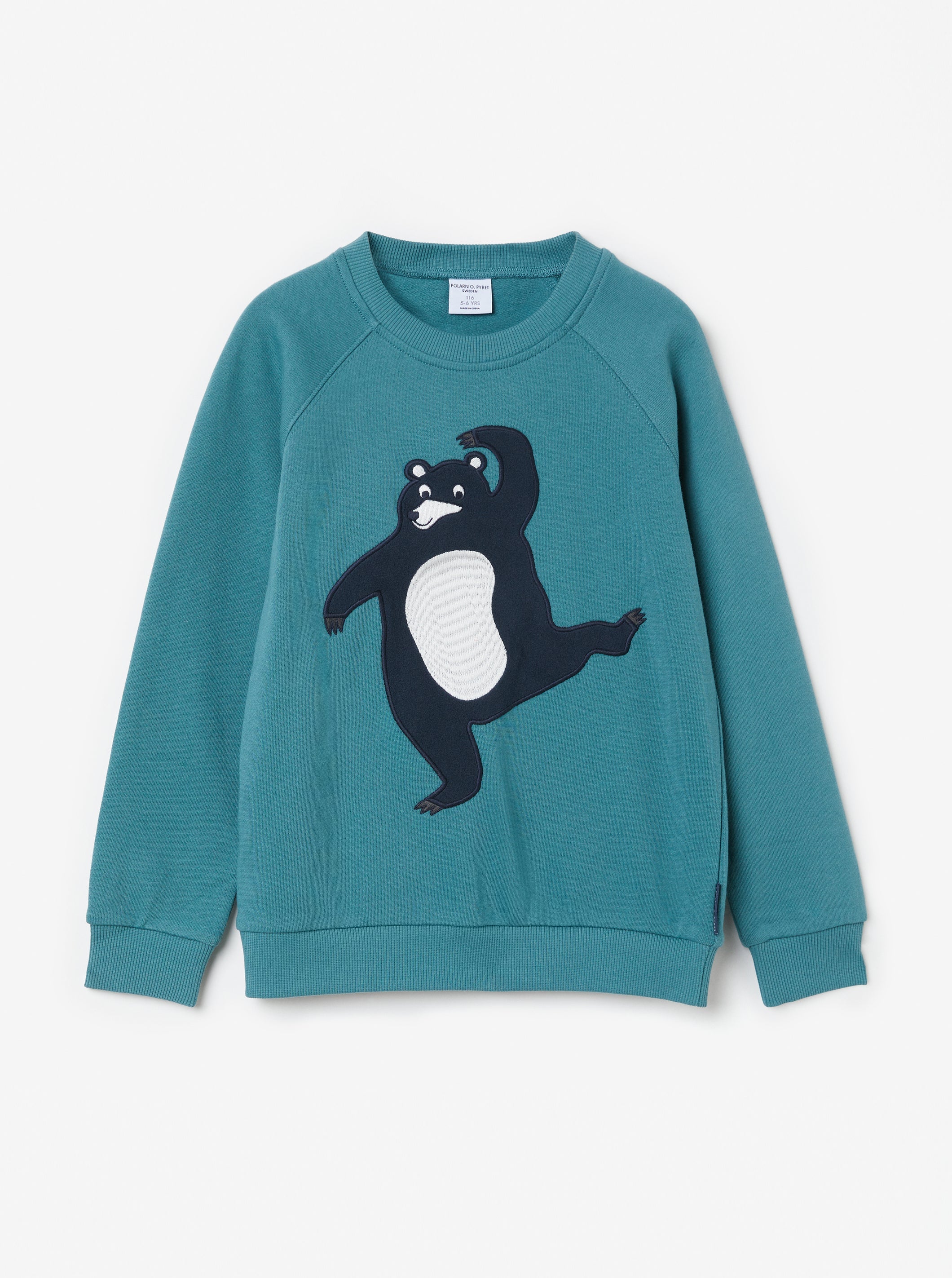 Bear Applique Kids Sweatshirt