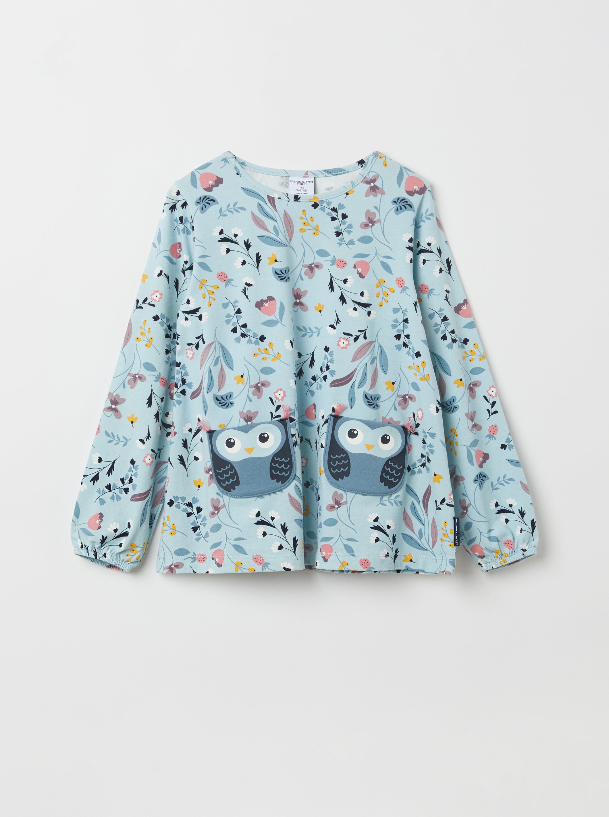 Owl Pockets Kids Top