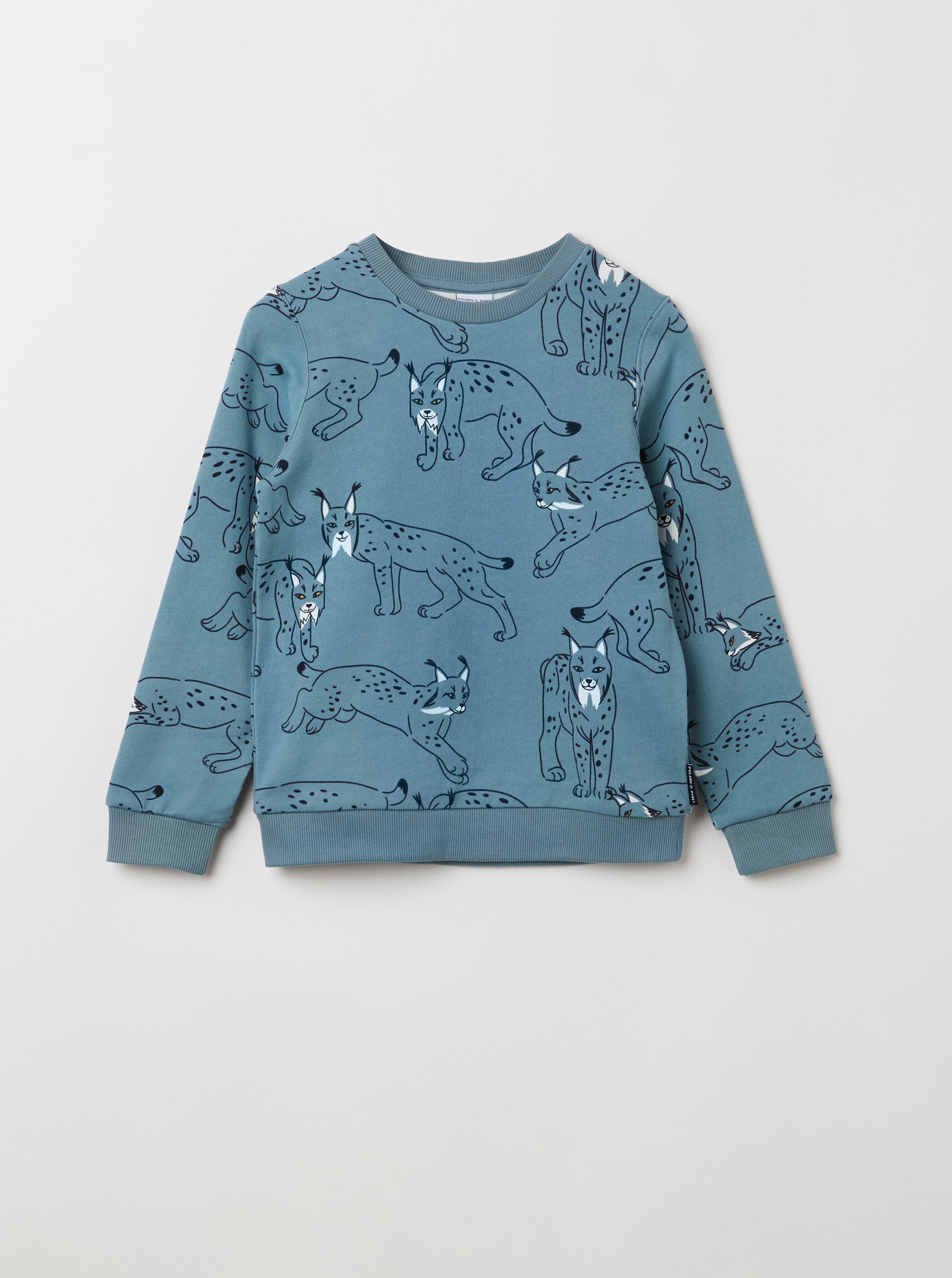 Lynx Print Sweatshirt