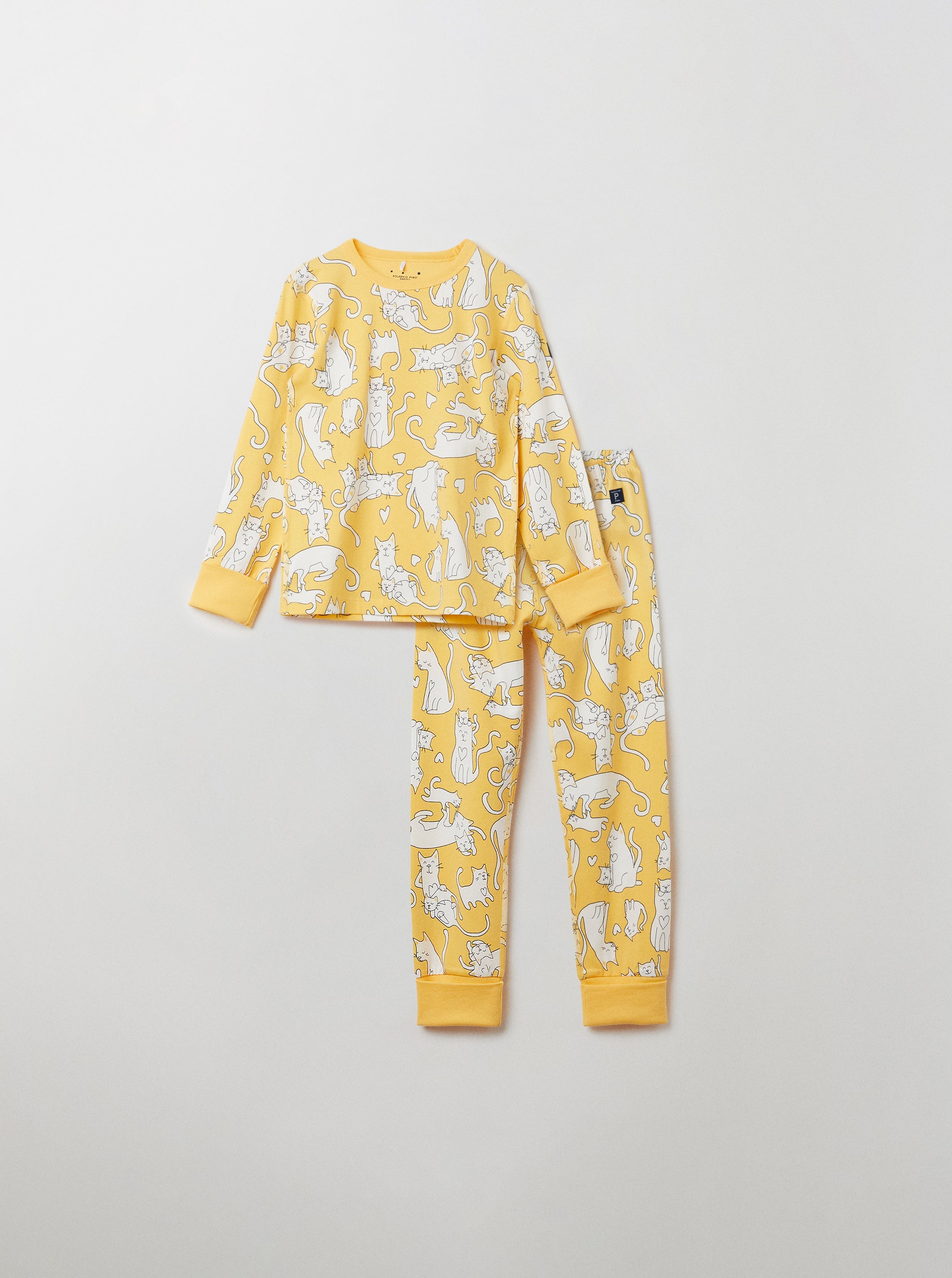 Cat Print Kids Pyjamas