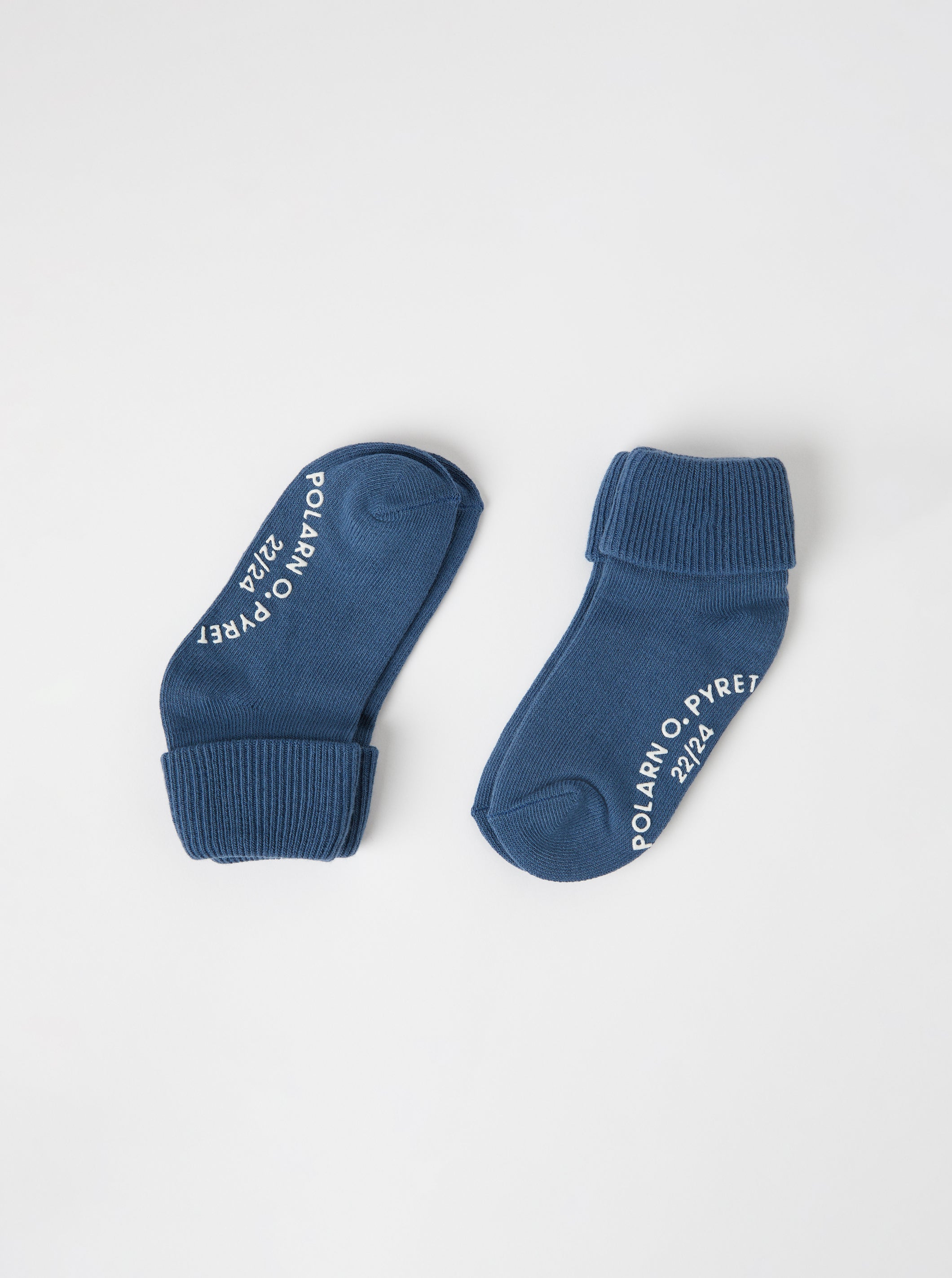 Two Pack Antislip Kids Socks