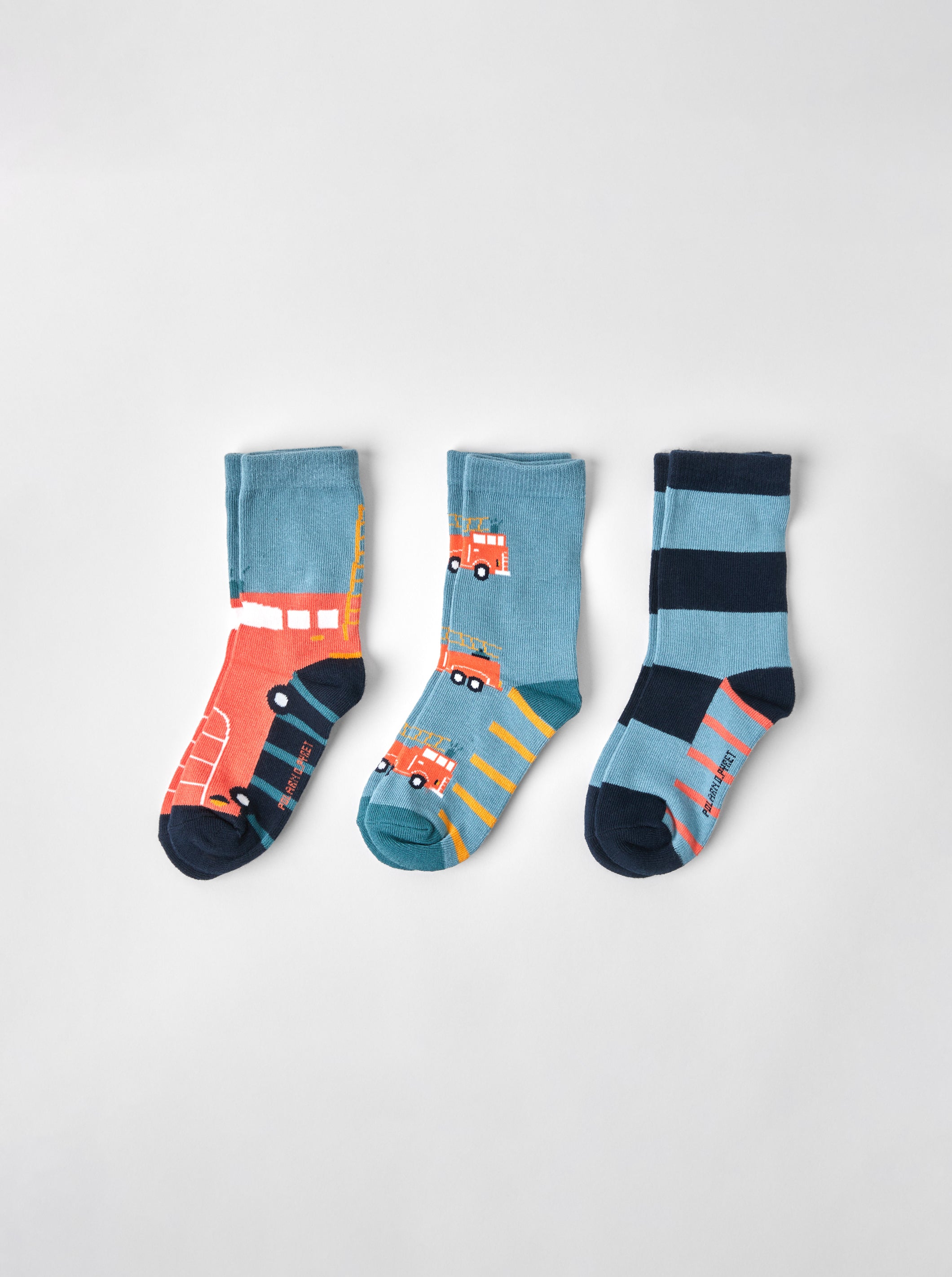 Three Pack Kids Socks