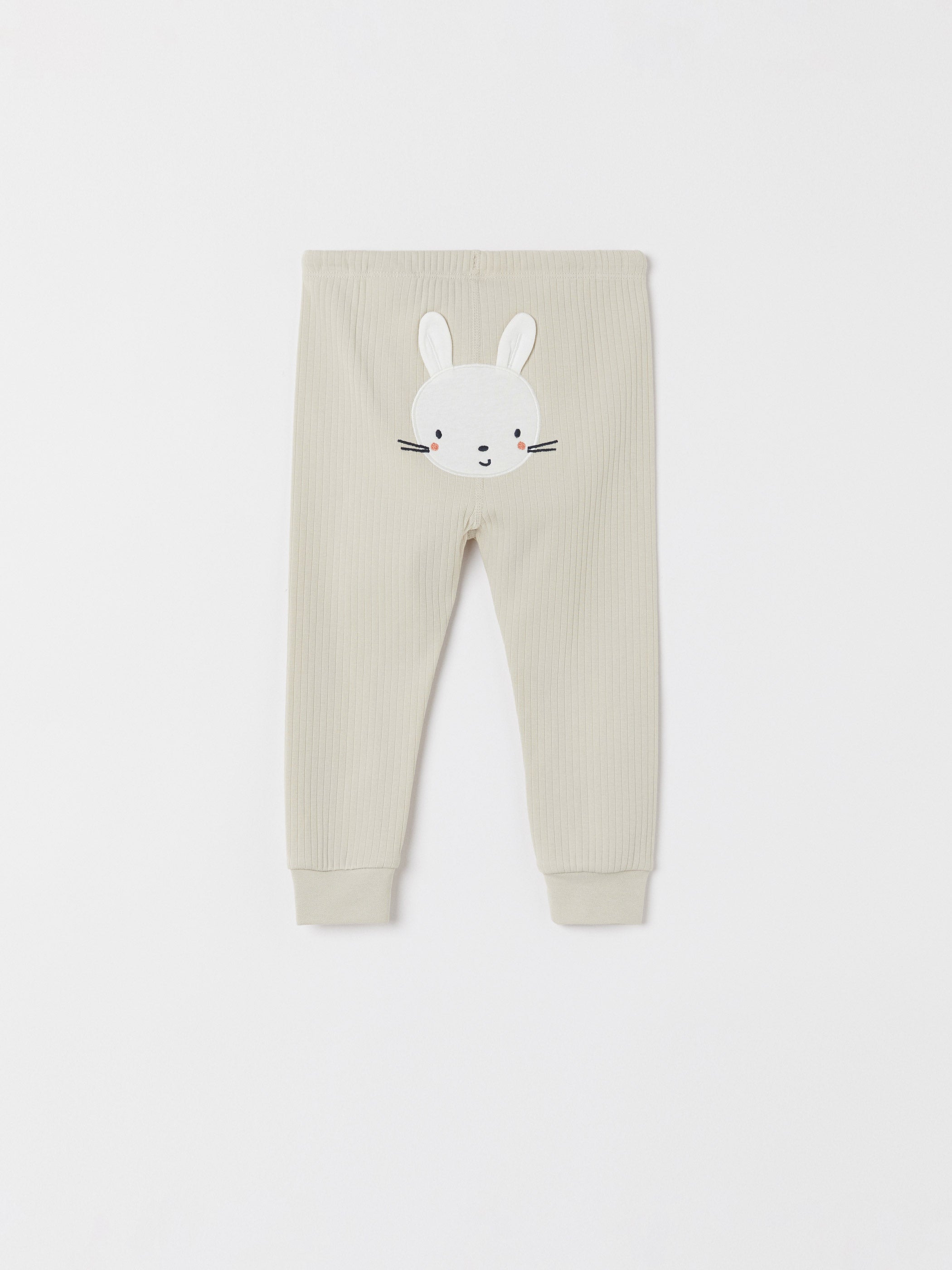 Rabbit Applique Baby Leggings