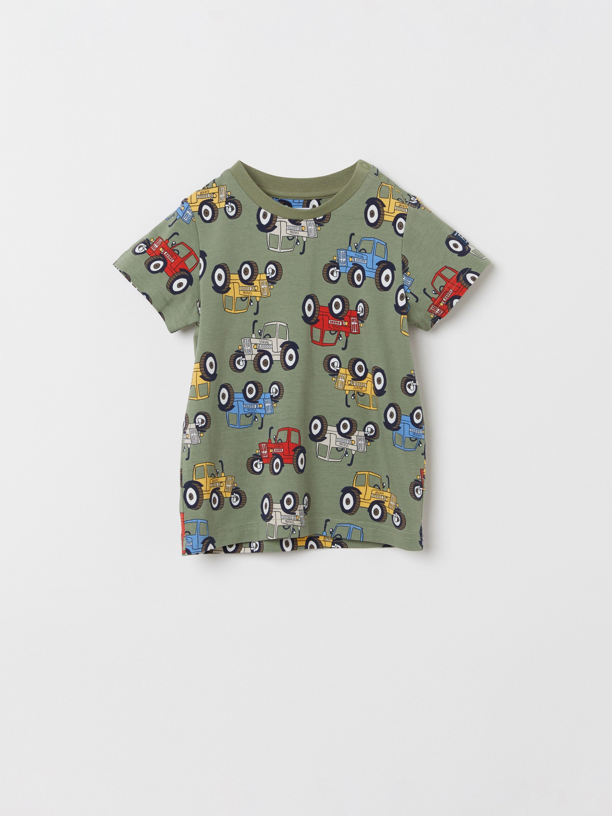 Tractor Print Kids T-Shirt