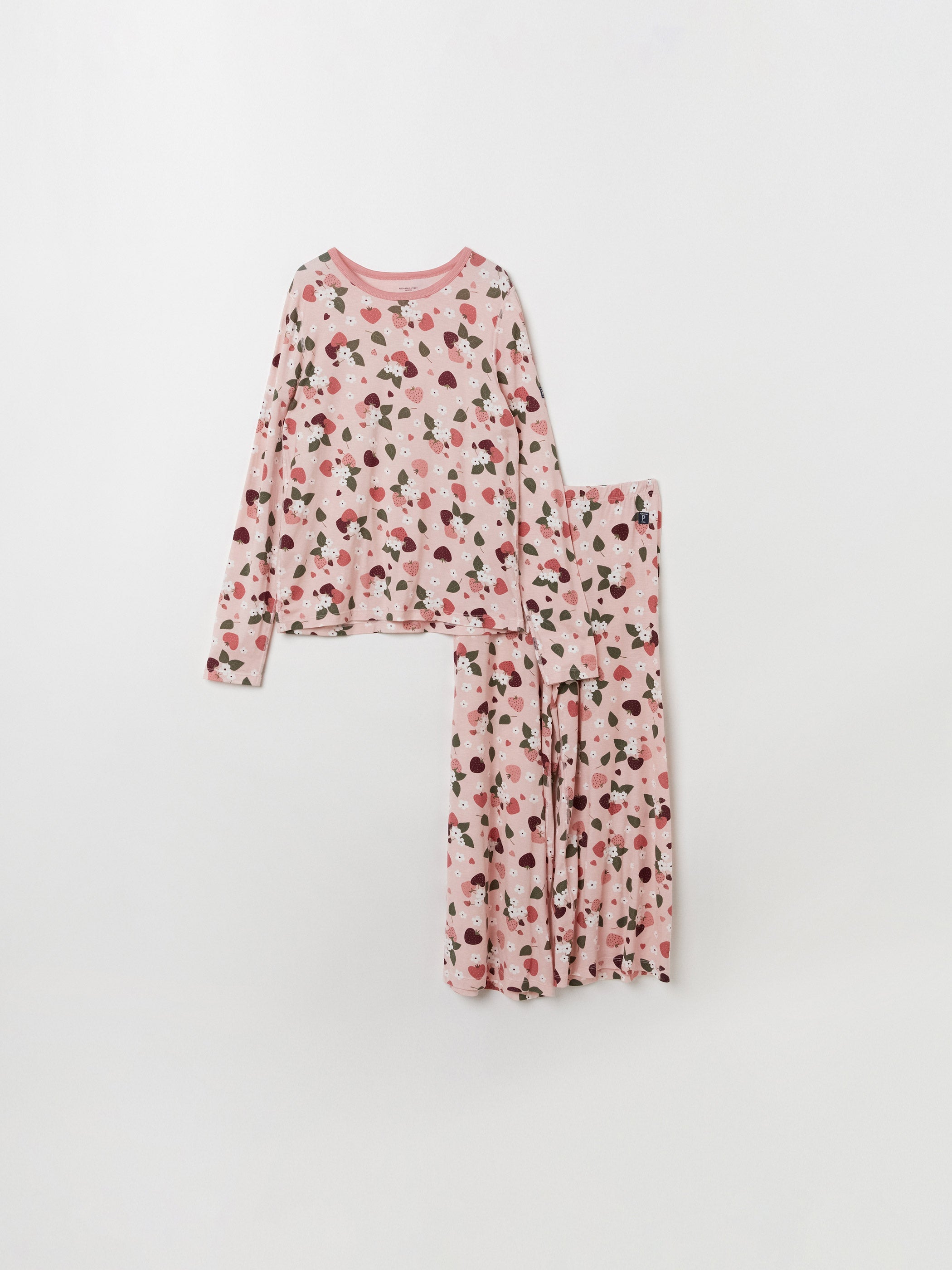 Strawberry Print Adult Pyjamas