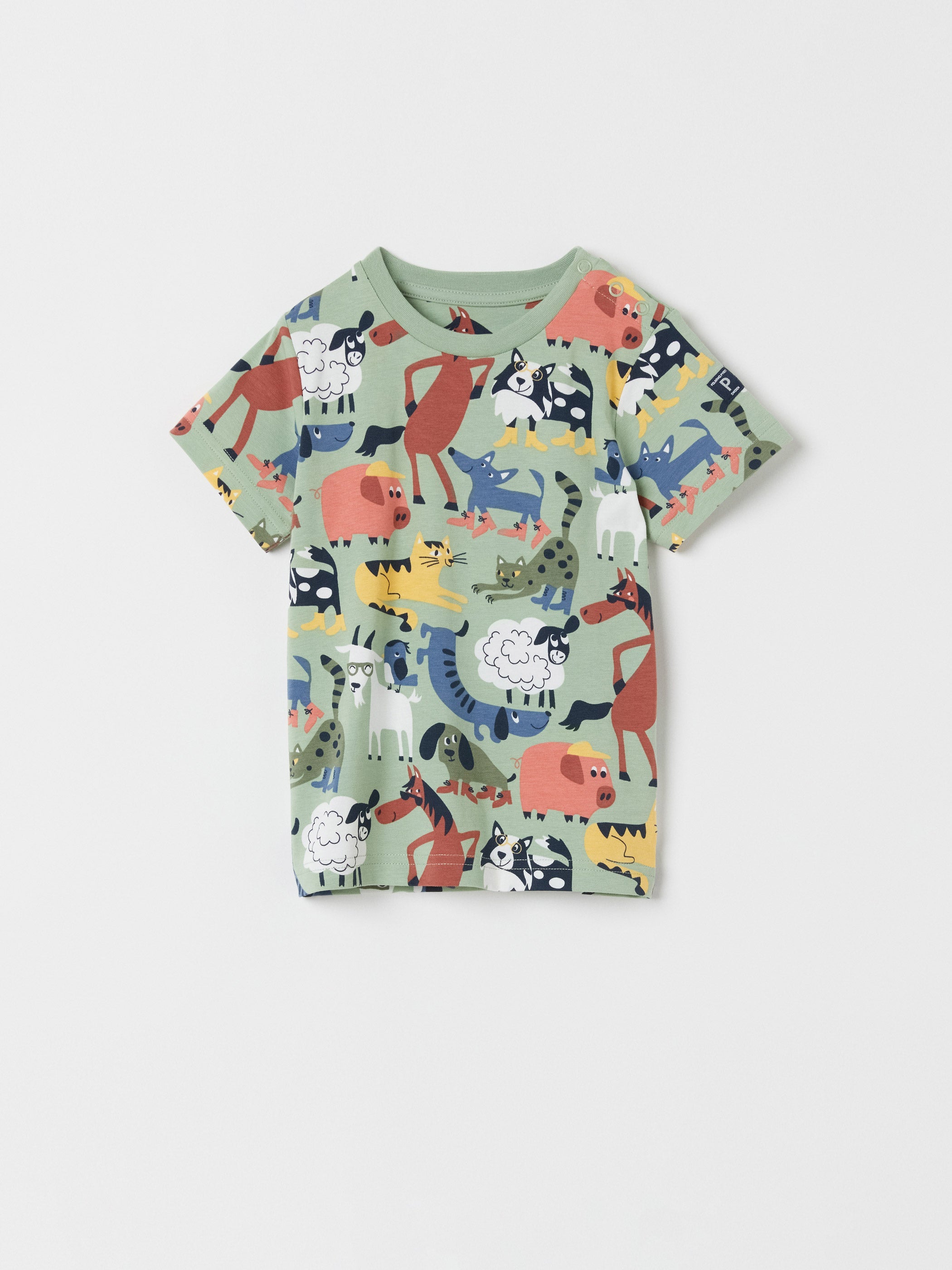 Animal Print Kids T-Shirt