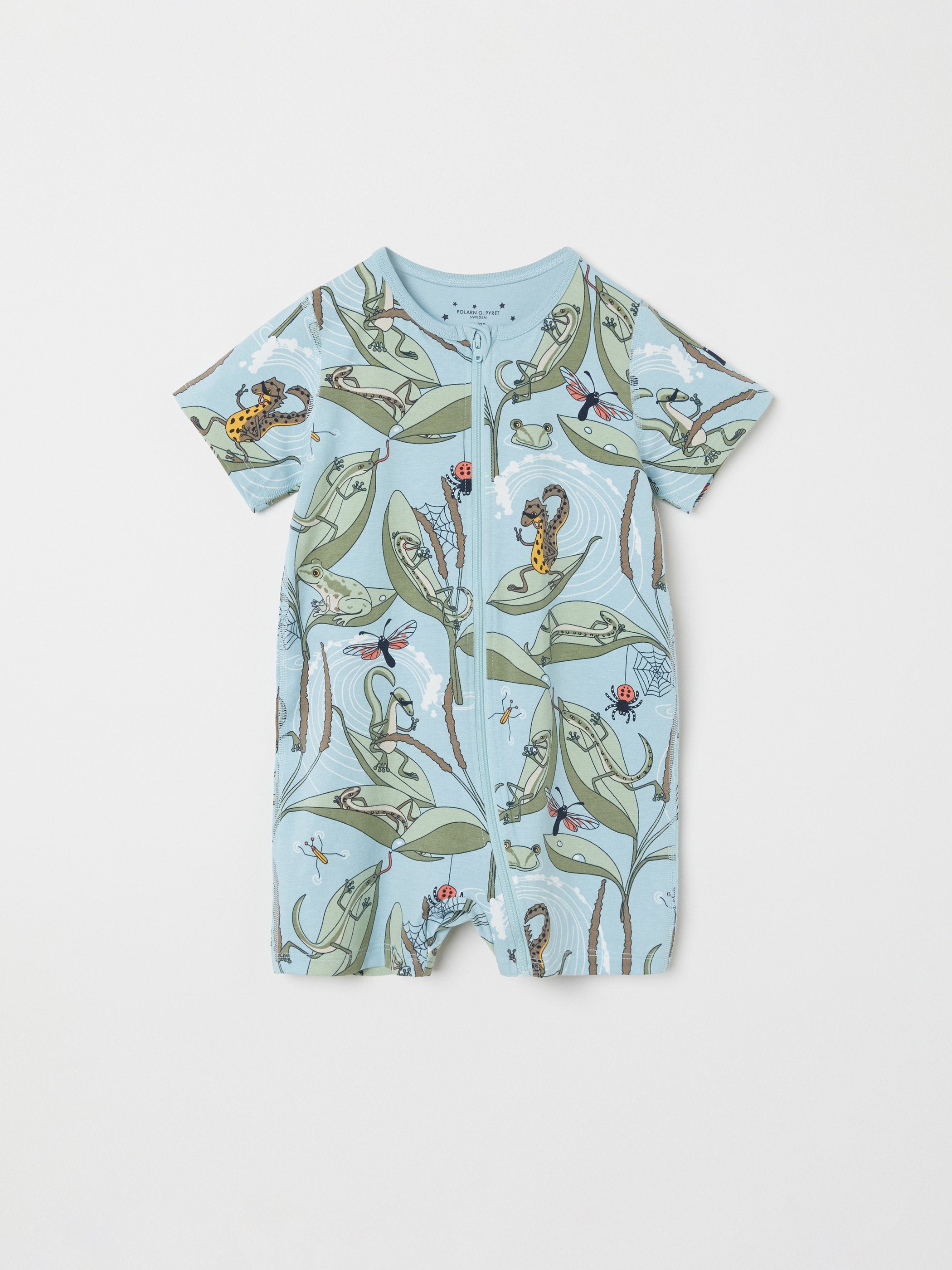 Pond Life Shortie Kids Sleepsuit