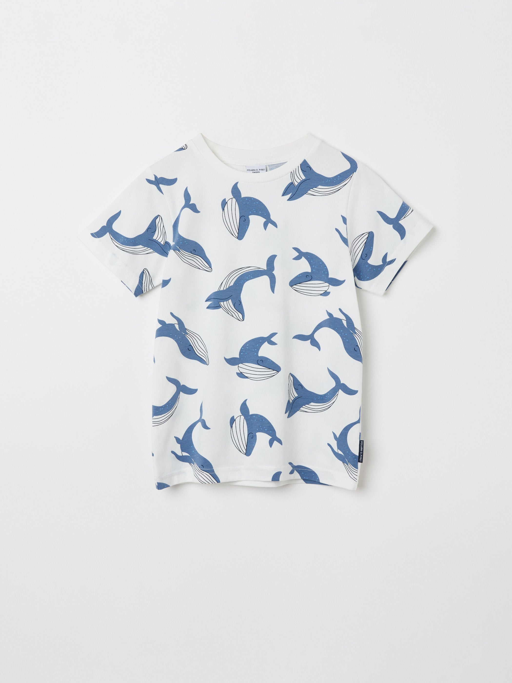 Whale Print Kids T-Shirt