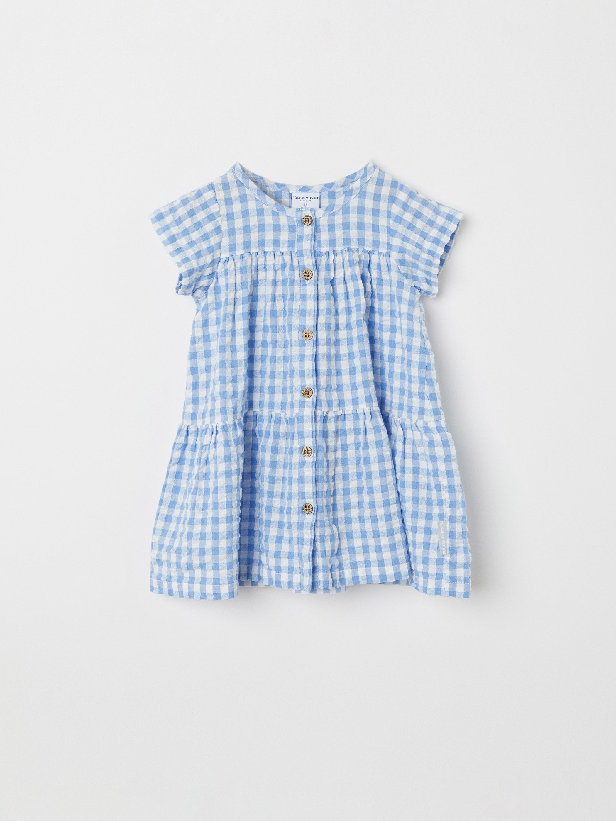 Checked Baby Dress