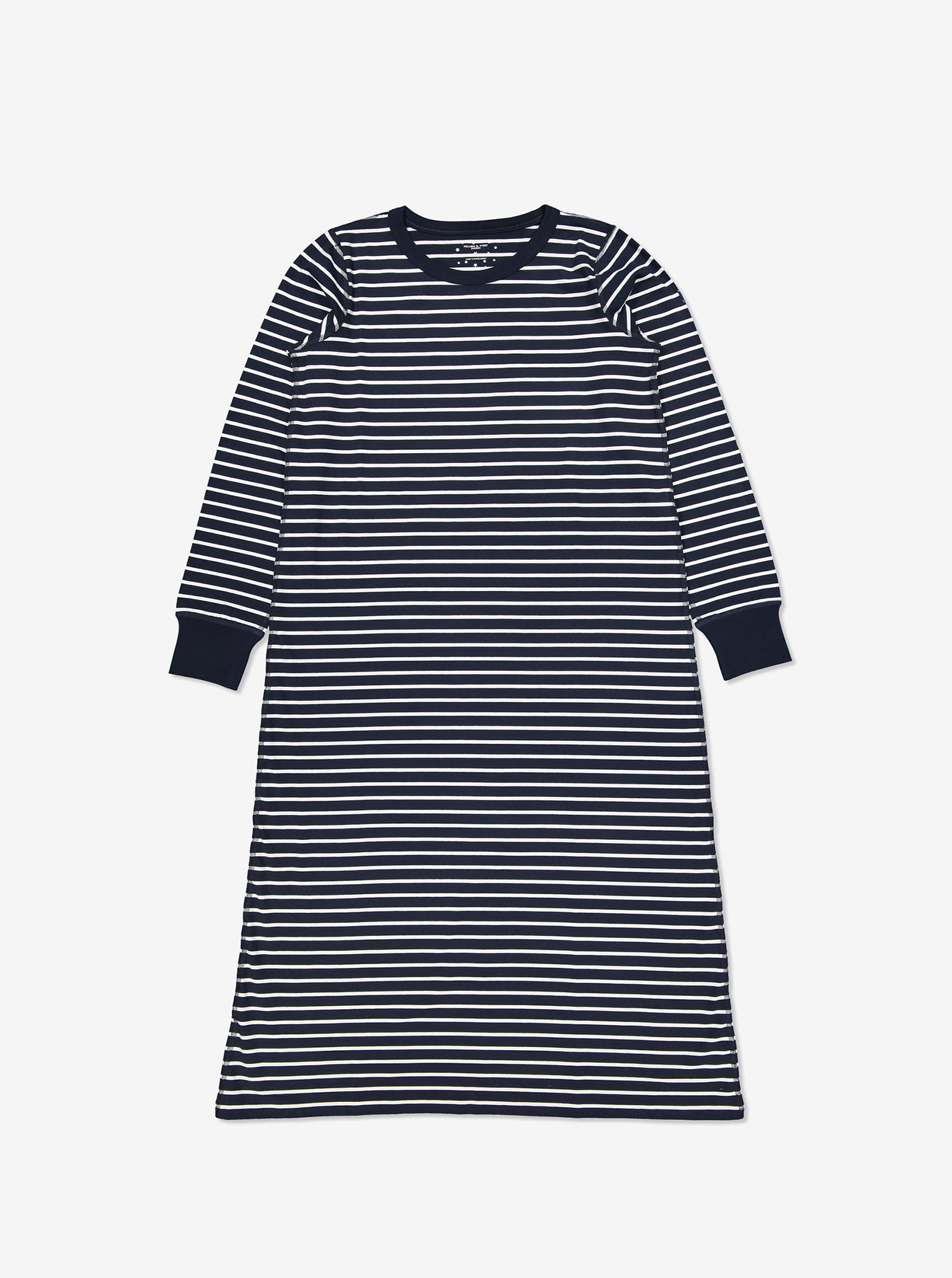 PO.P Stripe Adult Nightgown