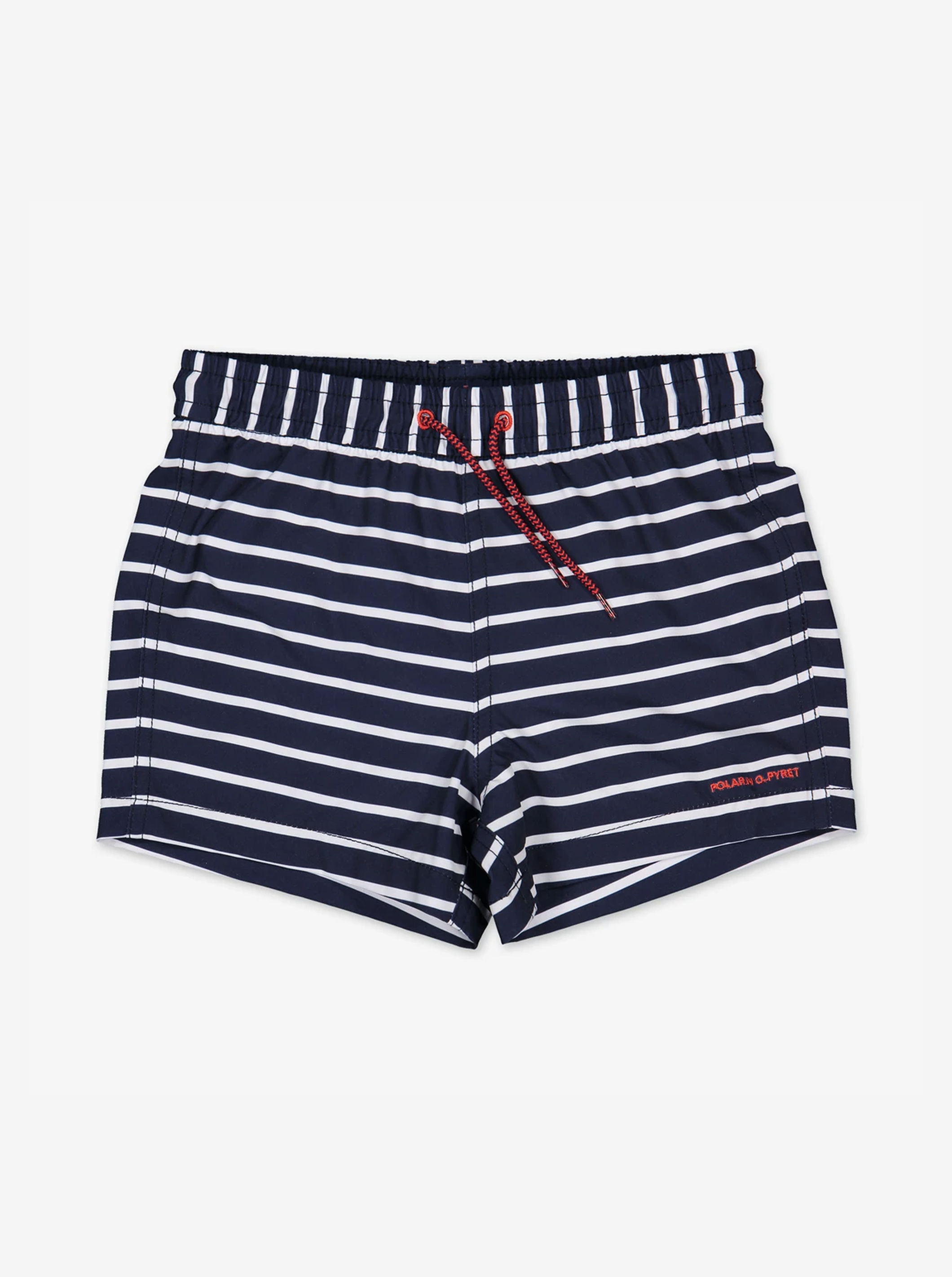 Striped Kids Swim Shorts