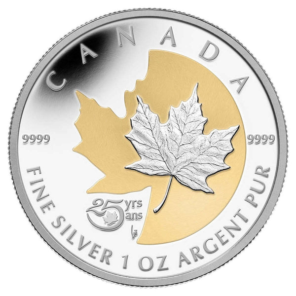 2011 $250 Maple Leaf Forever - Pure Silver Kilo Coin