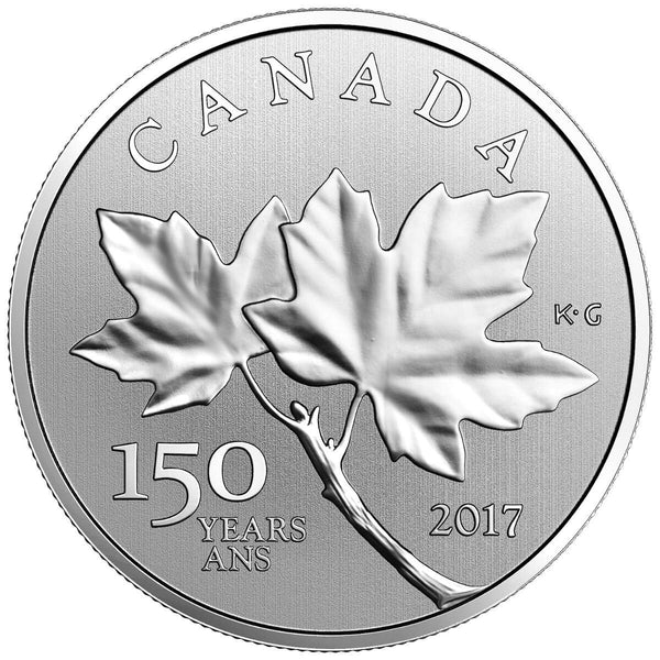 2011 $10 Maple Leaf Forever - Pure Silver Coin