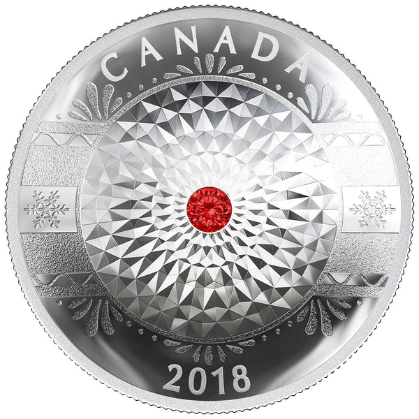 2018 $5 Birthstones: December - Pure Silver Coin