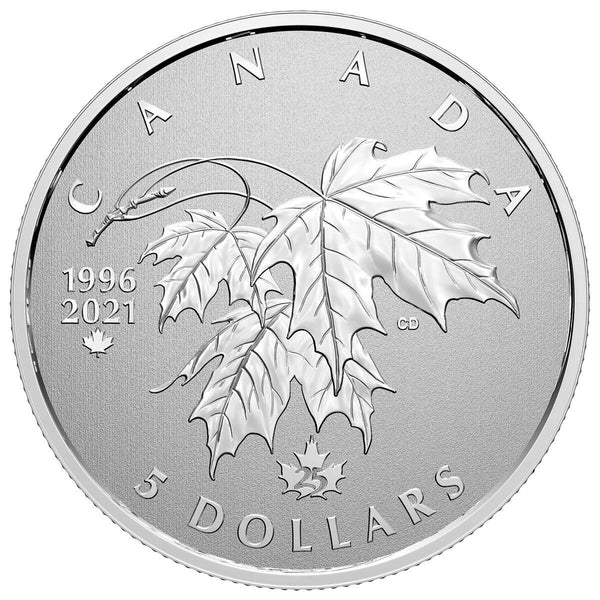 2011 $250 Maple Leaf Forever - Pure Silver Kilo Coin