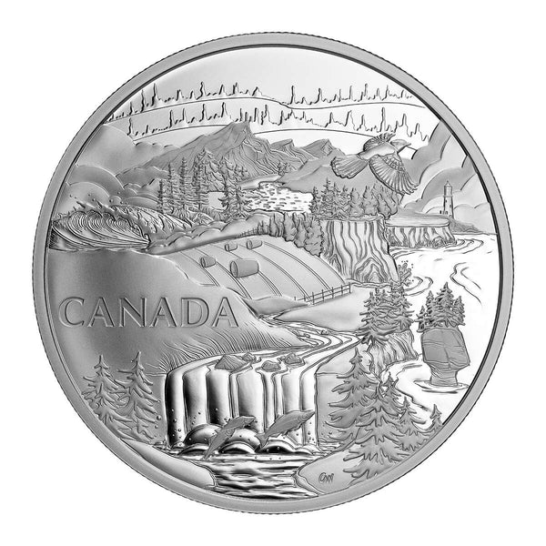HEAVENLY DRAGON 5 Oz Monnaie Argent 50$ Canada 2023
